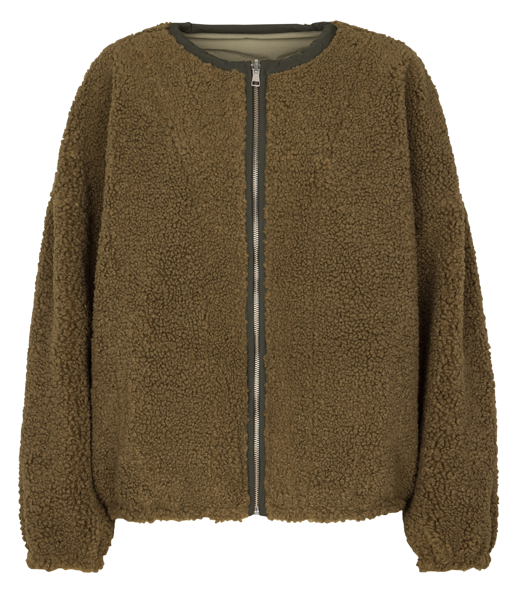 Oversized omkeerbare jas BELLEROSE Groen