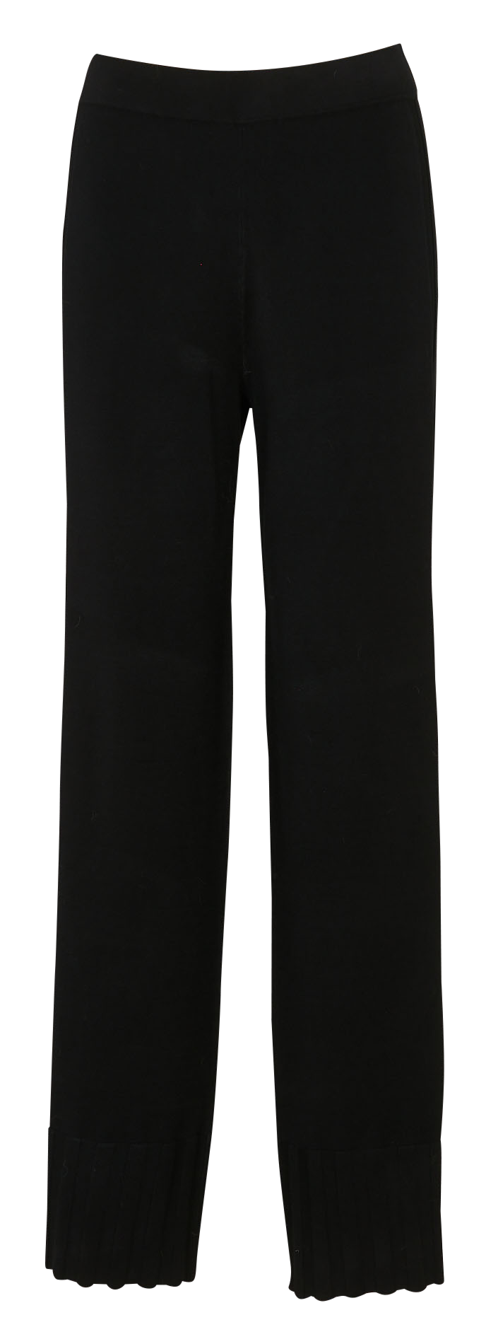 Gerade geschnittene Strickhose LIU JO Schwarz