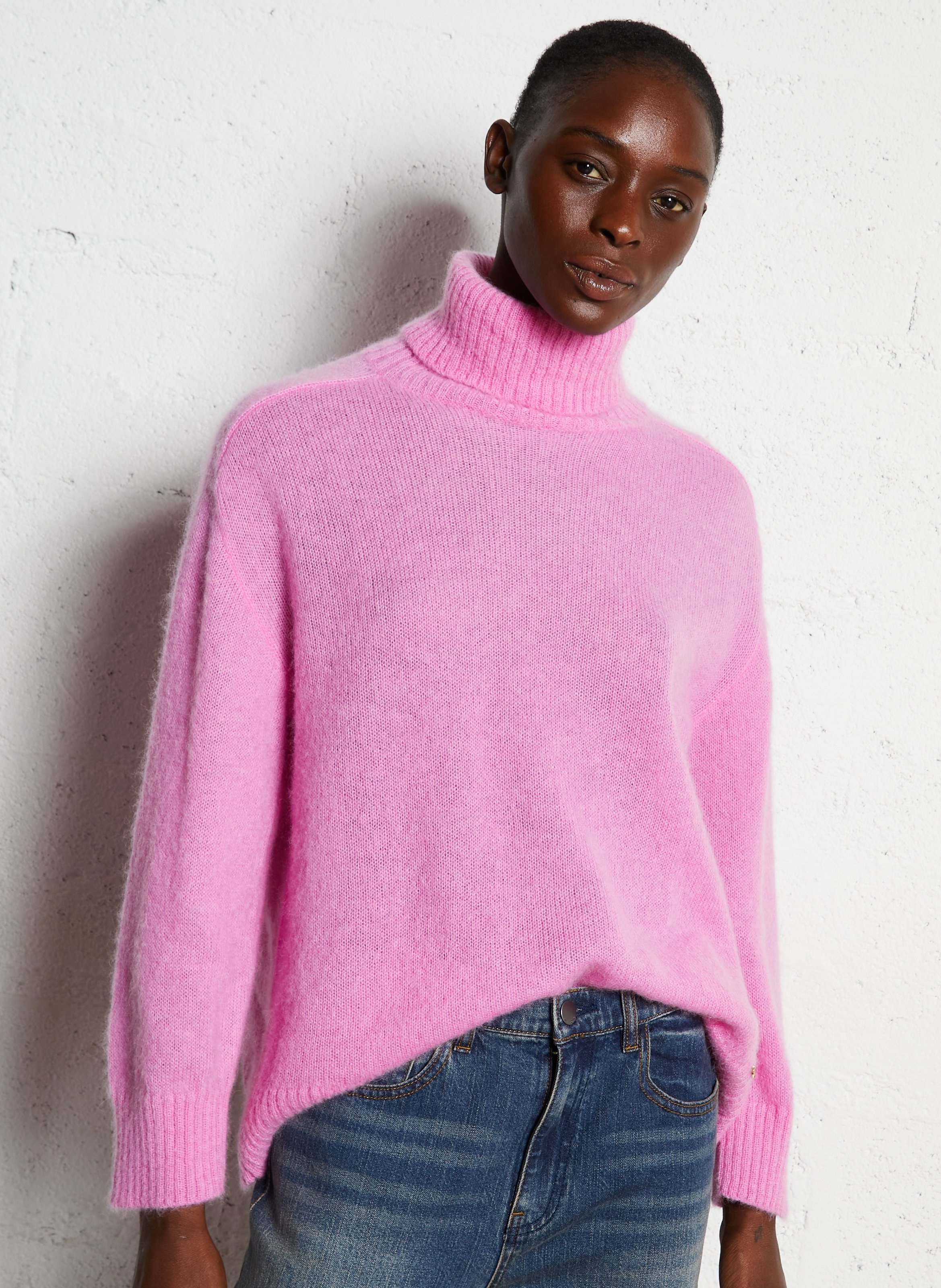 Oversized mixed wool sweater DES PETITS HAUTS