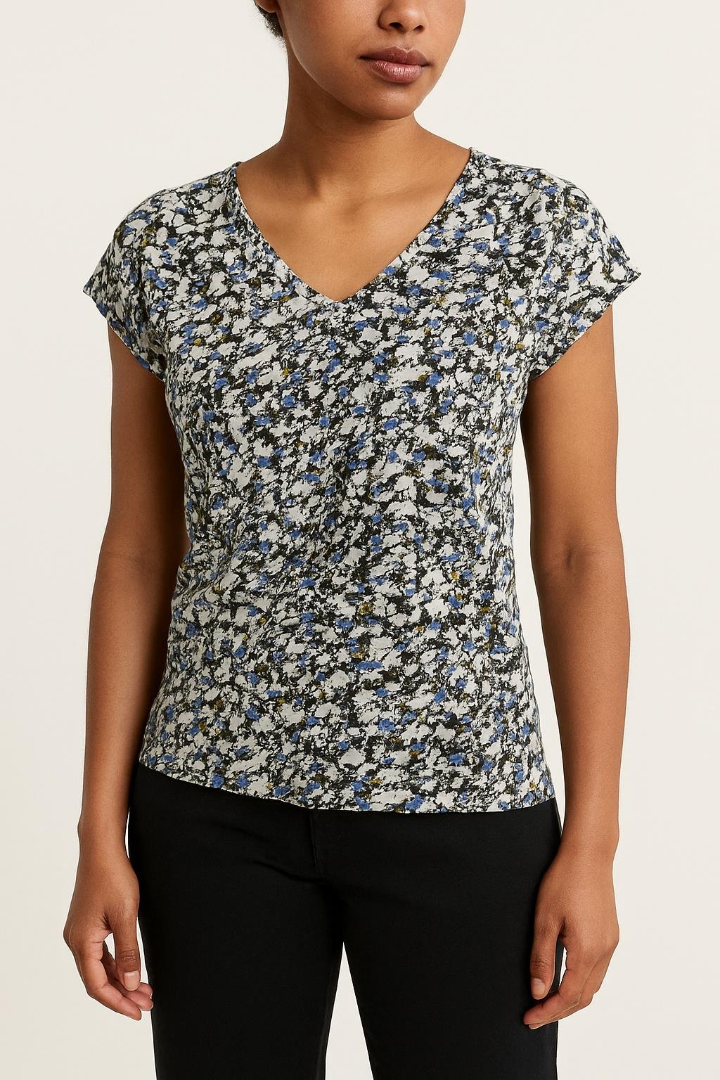 Tommy Badge T-shirt COMPTOIR DES COTONNIERS - Seconde main Multicolored