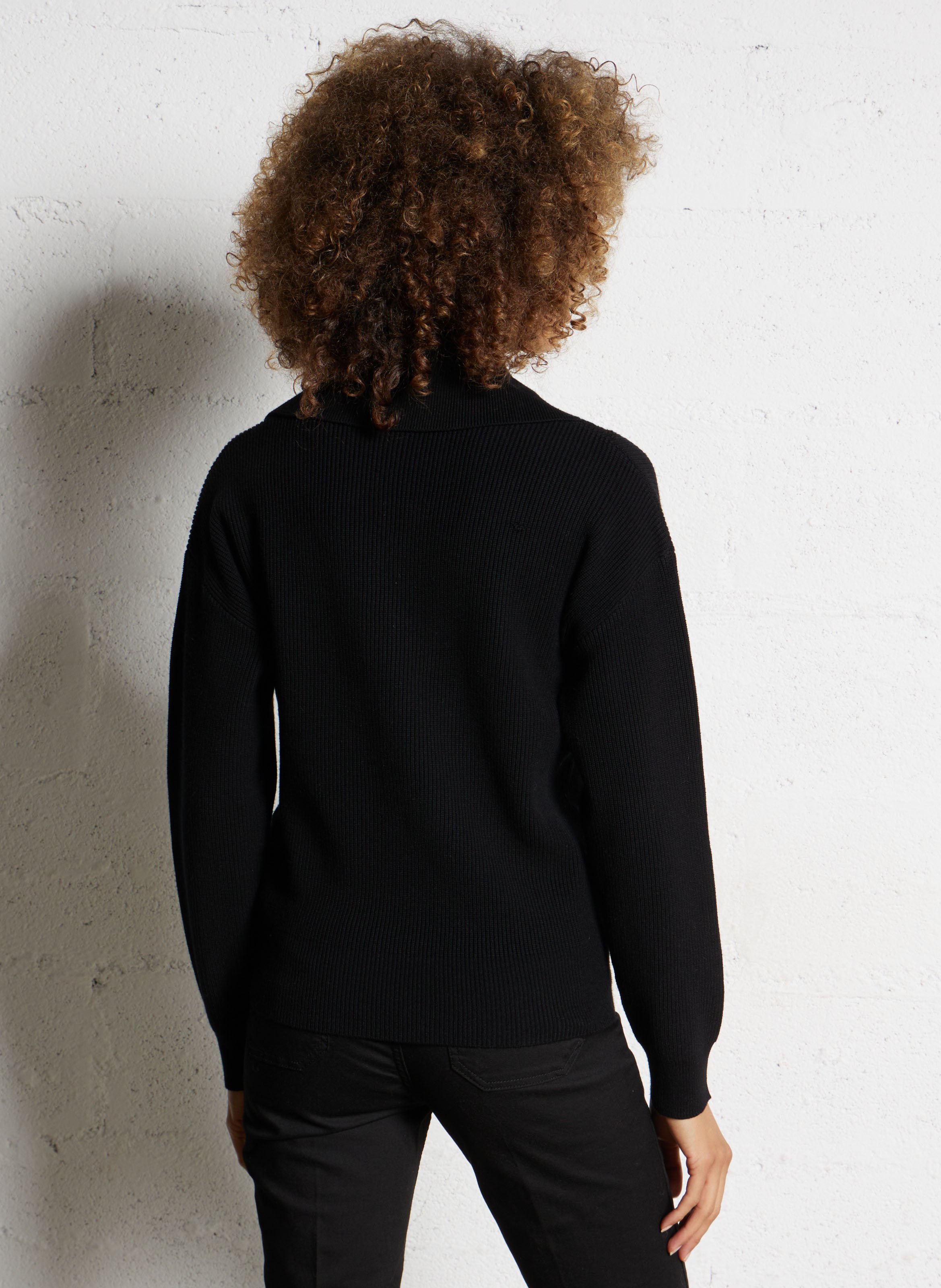 Pull maxi col  LIU JO Noir