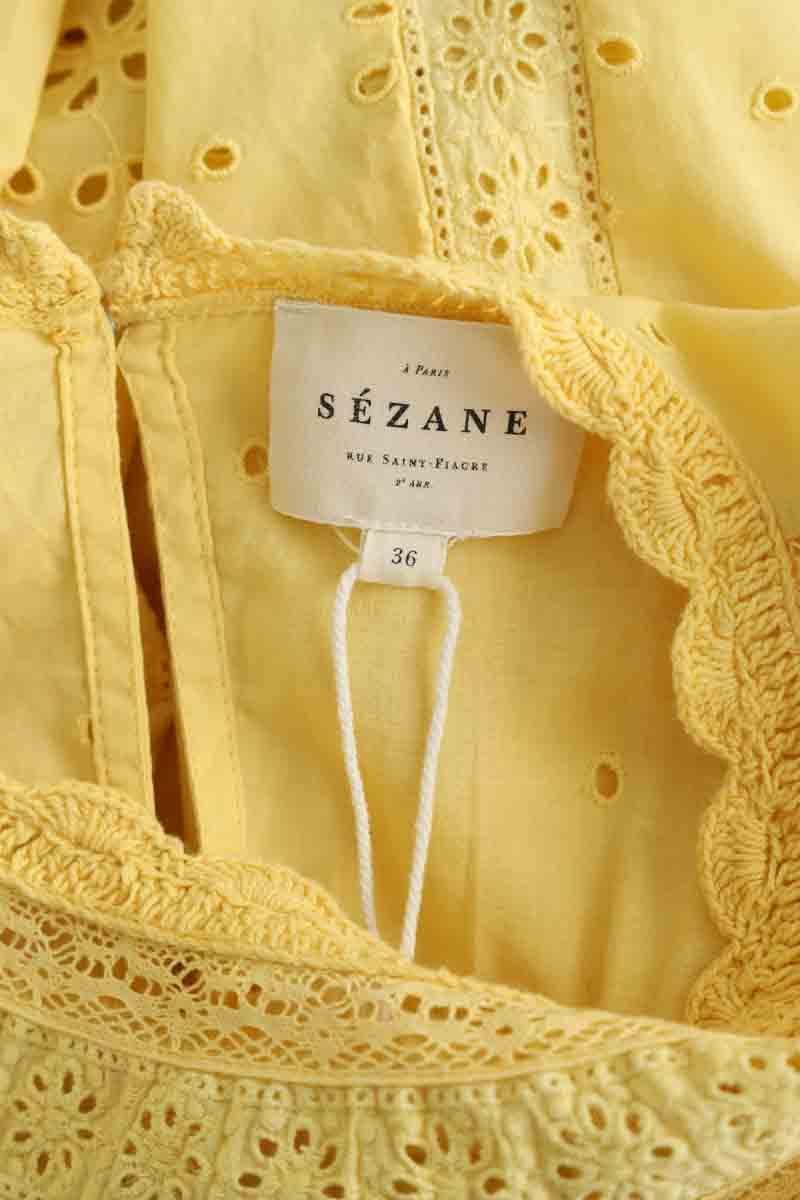 Blouse SEZANE - Seconde main Yellow