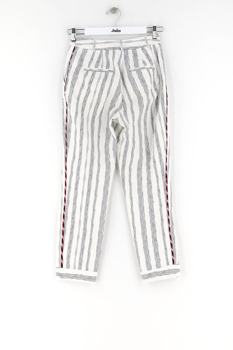 Straight pants PAULE KA - Seconde main White