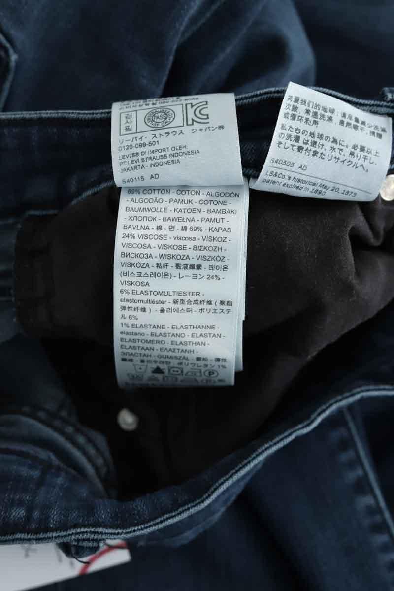 Slim jeans 712 LEVI'S - Seconde main Blue