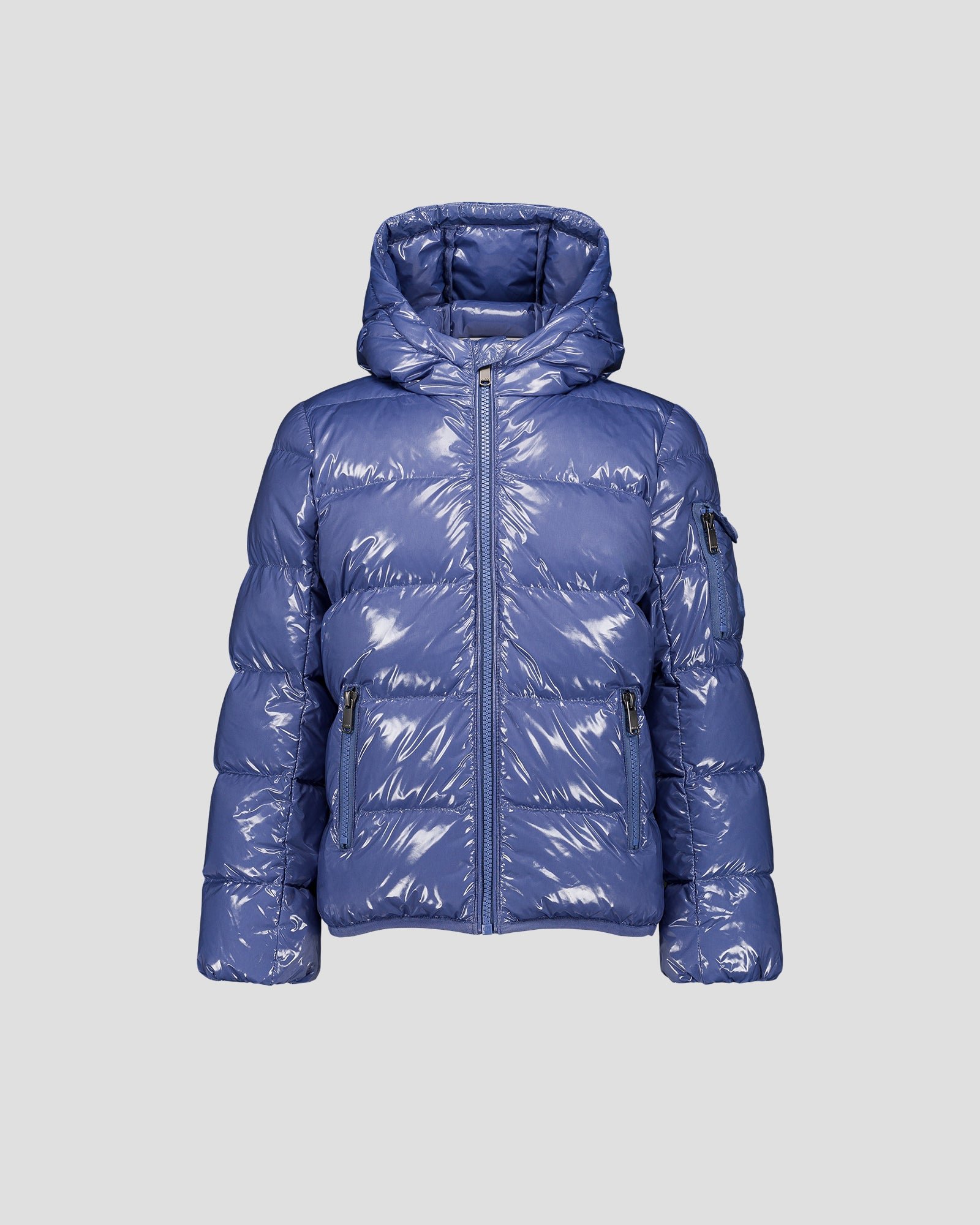 Doudoune enfant grand froid laquée kazan JOTT Rose