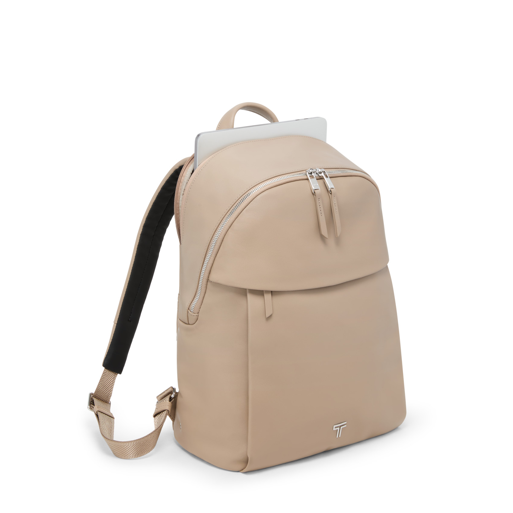 Travel backpack Beige