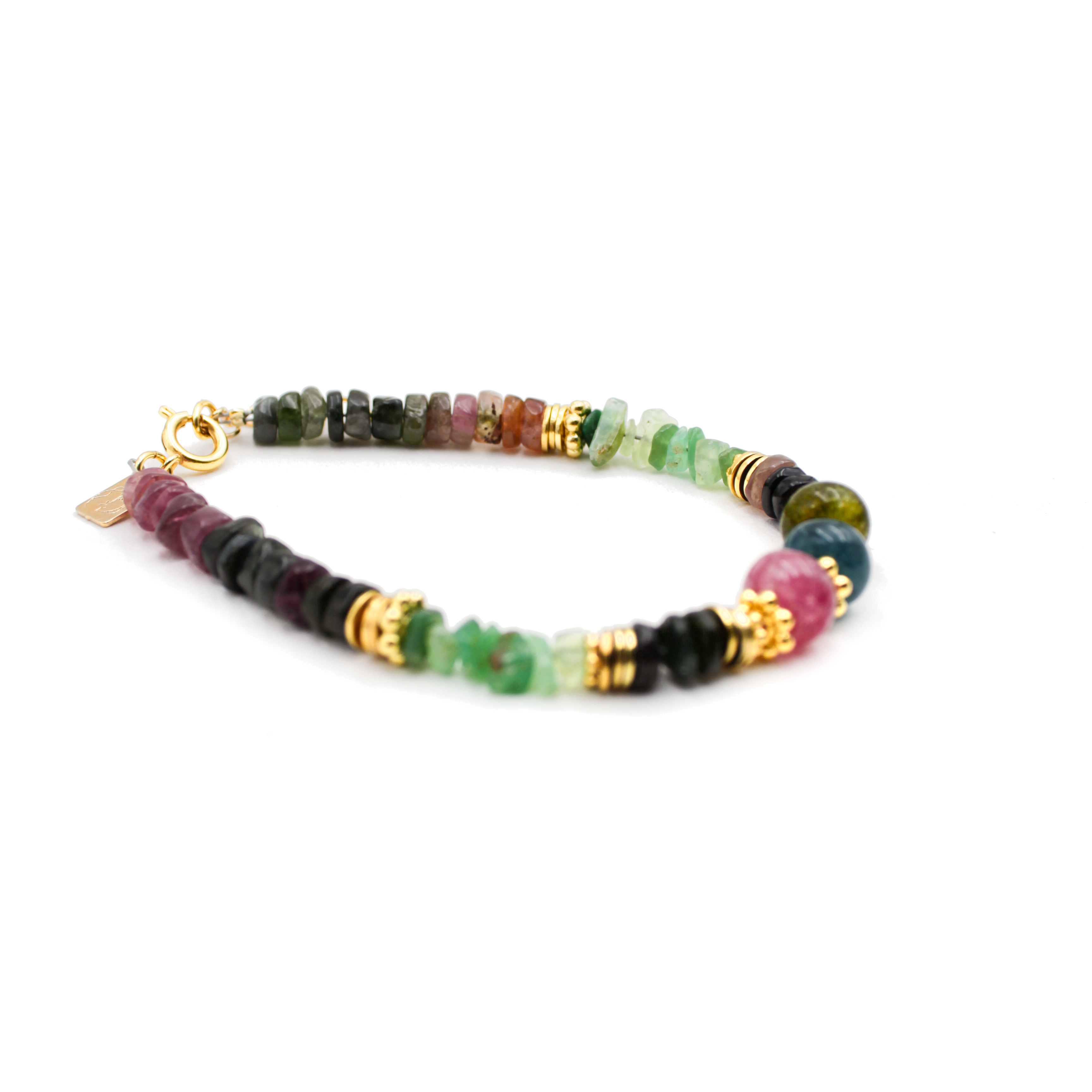 Bracelet heishi - charlotte L'ATELIER DES DAMES Doré