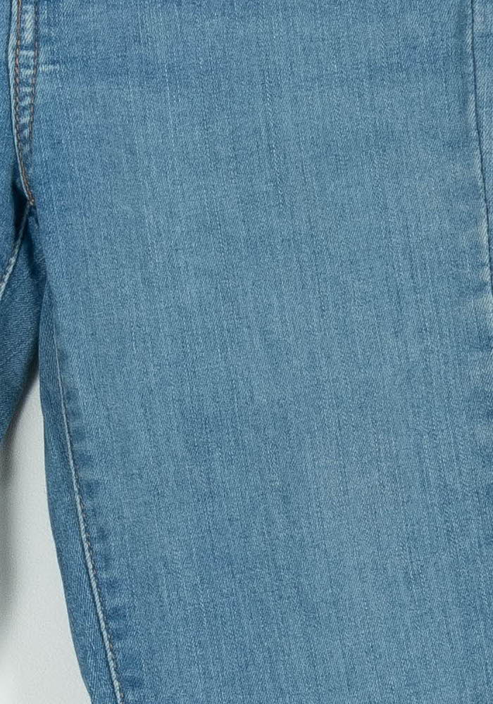 Cropped slim jeans with studs LEVI'S - Seconde main Blue