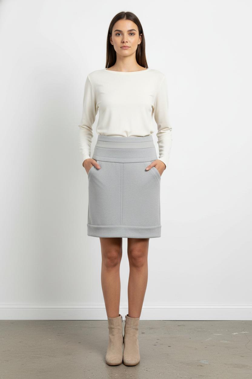 Short & midi skirt IRO - Seconde Main Grey