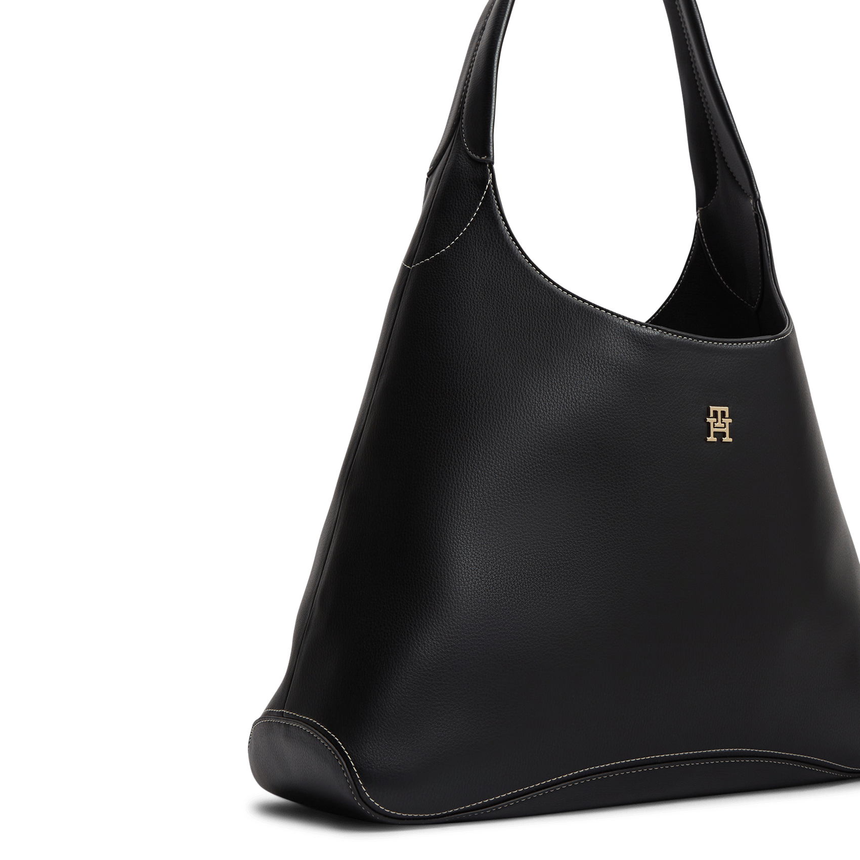 Effen schoudertas TOMMY HILFIGER Zwart