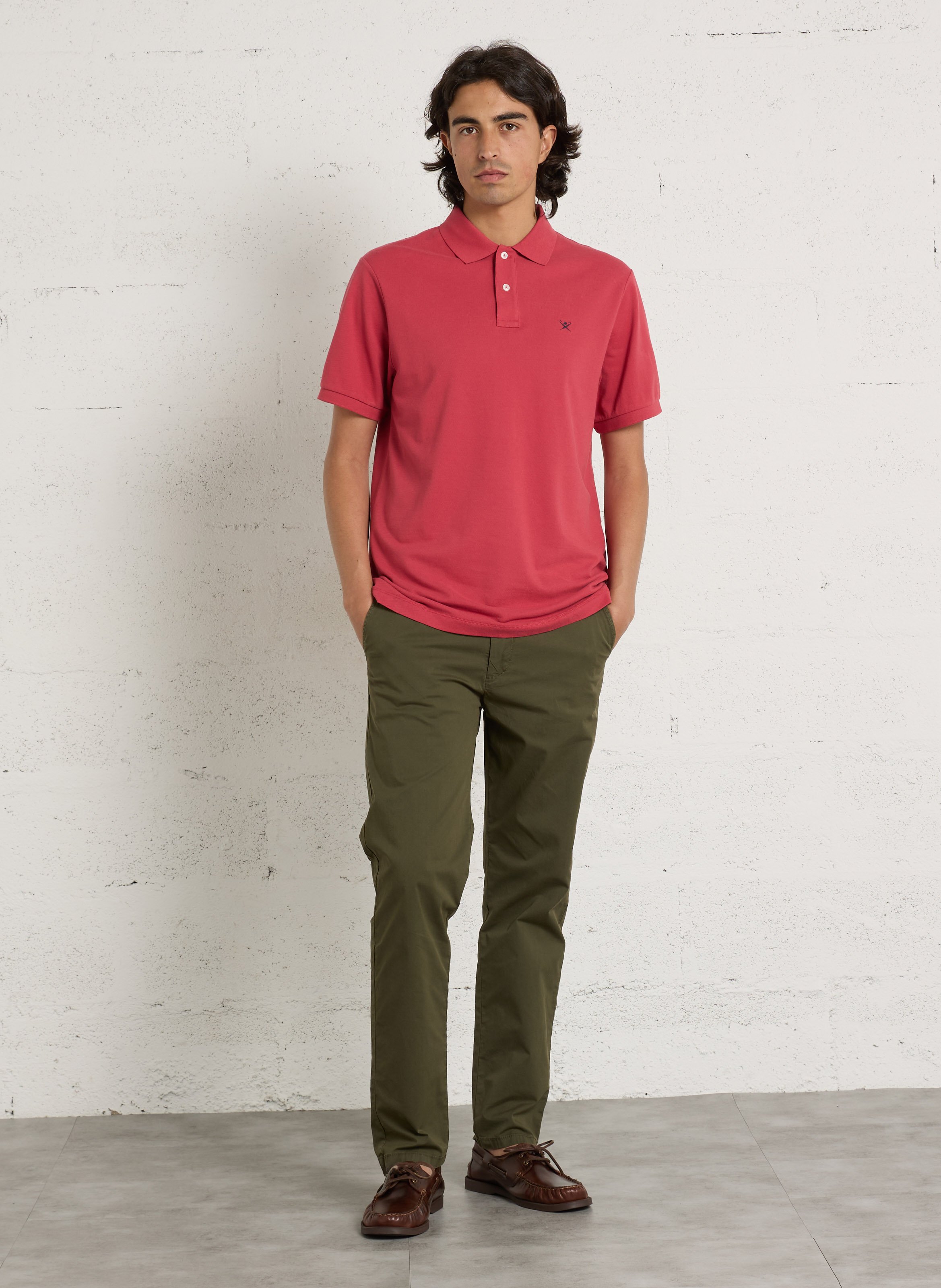 Gerade geschnittene Chino-Hose PEPE JEANS Grun