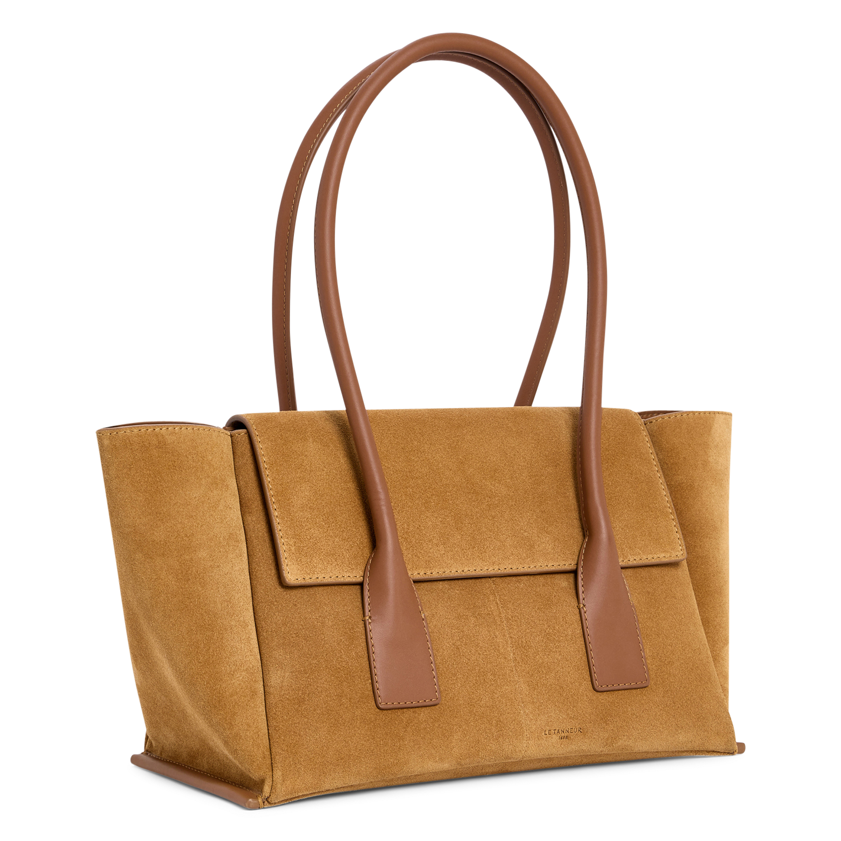 Sac porté épaule en cuir LE TANNEUR Bruin