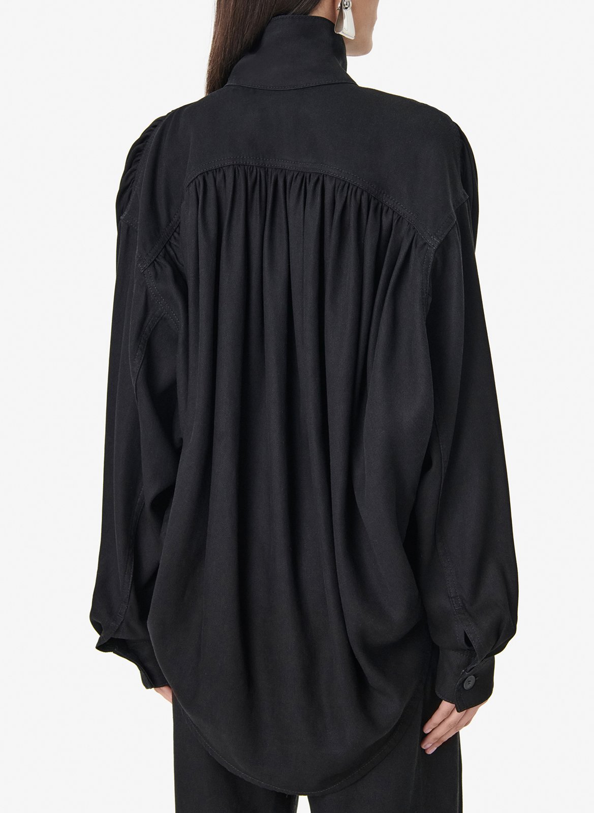 High-neck shirt  IRO Black