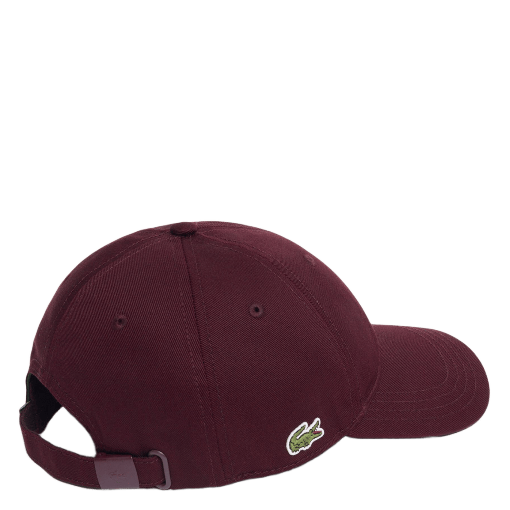 Adjustable embroidered cotton cap LACOSTE Red