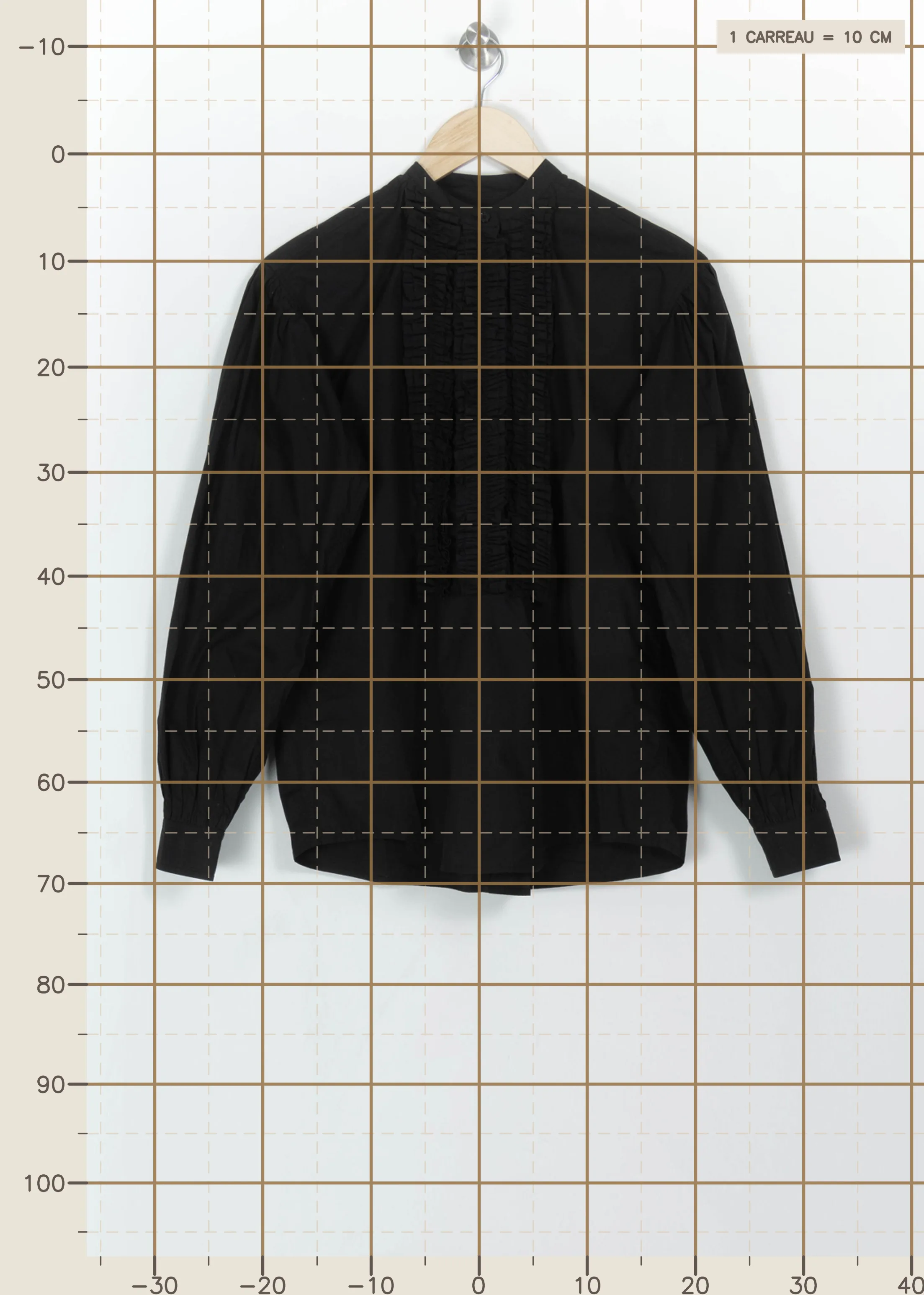 Blouse LAURENCE BRAS - Seconde Main Black
