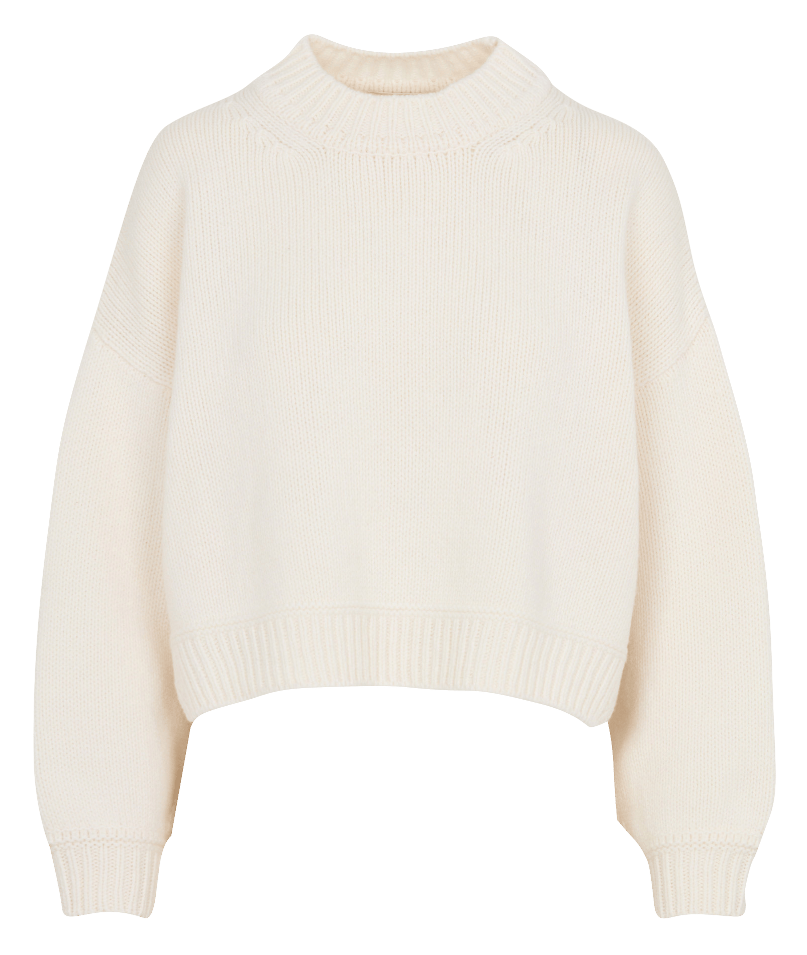 Weit geschnittener Wollpullover SESSUN Beige