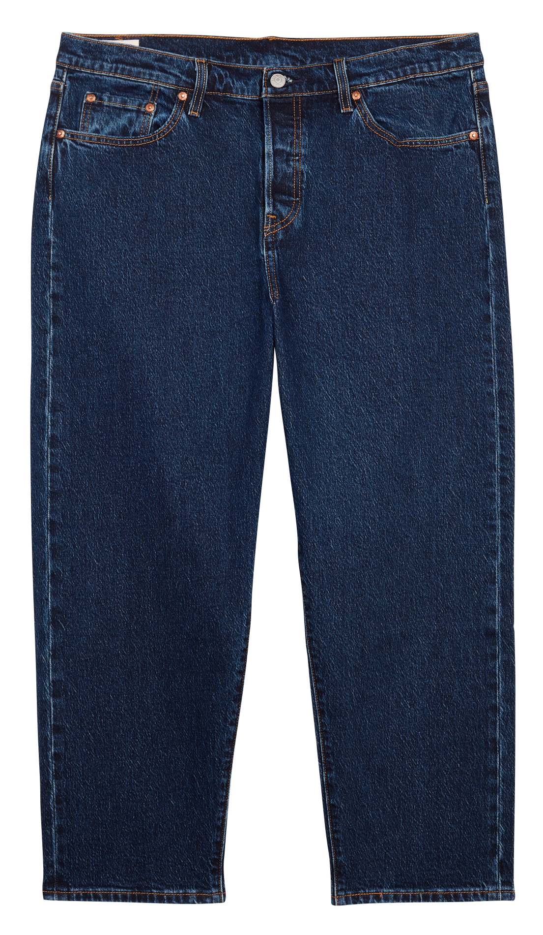 High-rise straight-leg jeans LEVI'S Raw denim