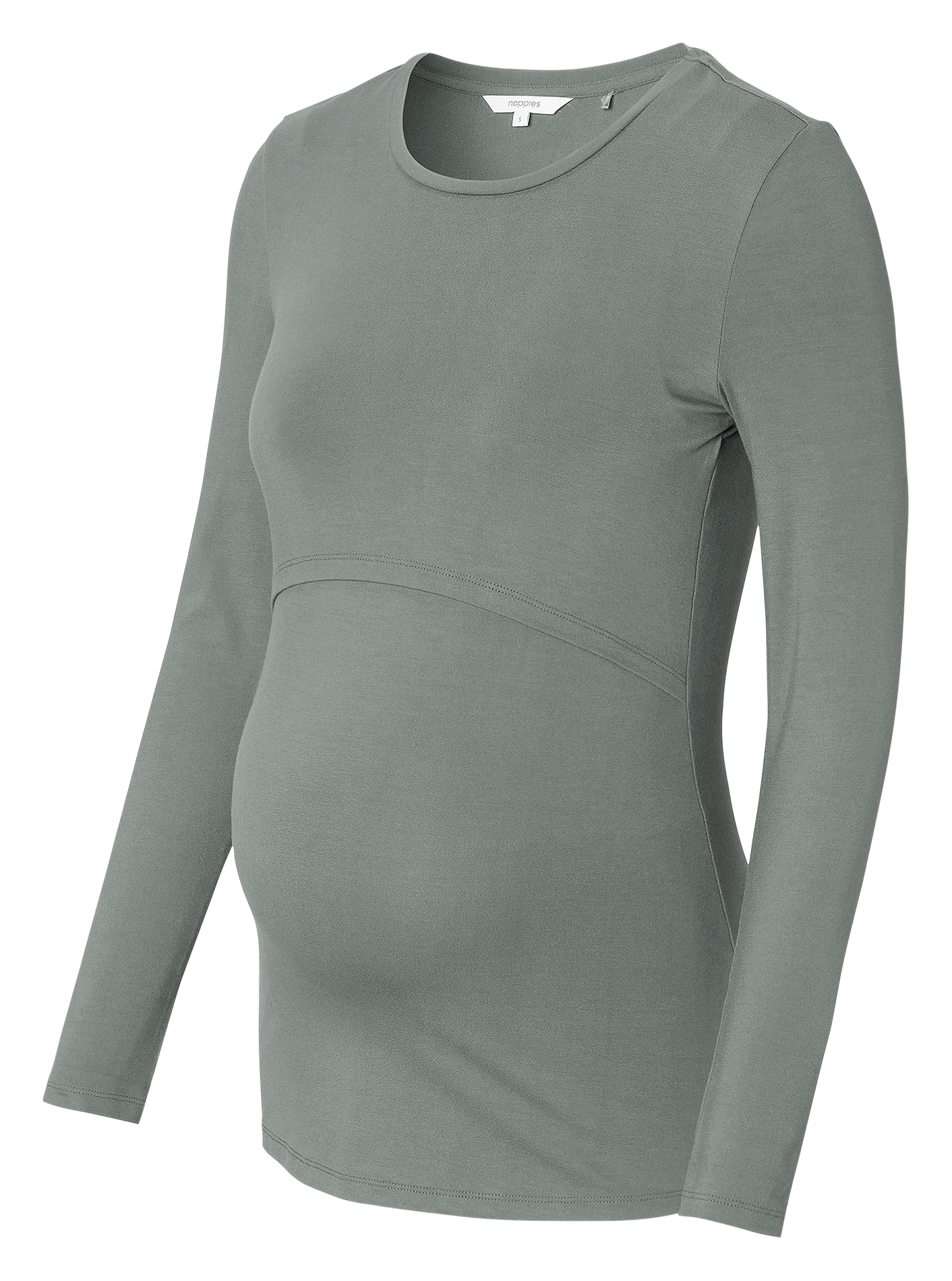Tee-shirt col rond d'allaitement  NOPPIES Vert