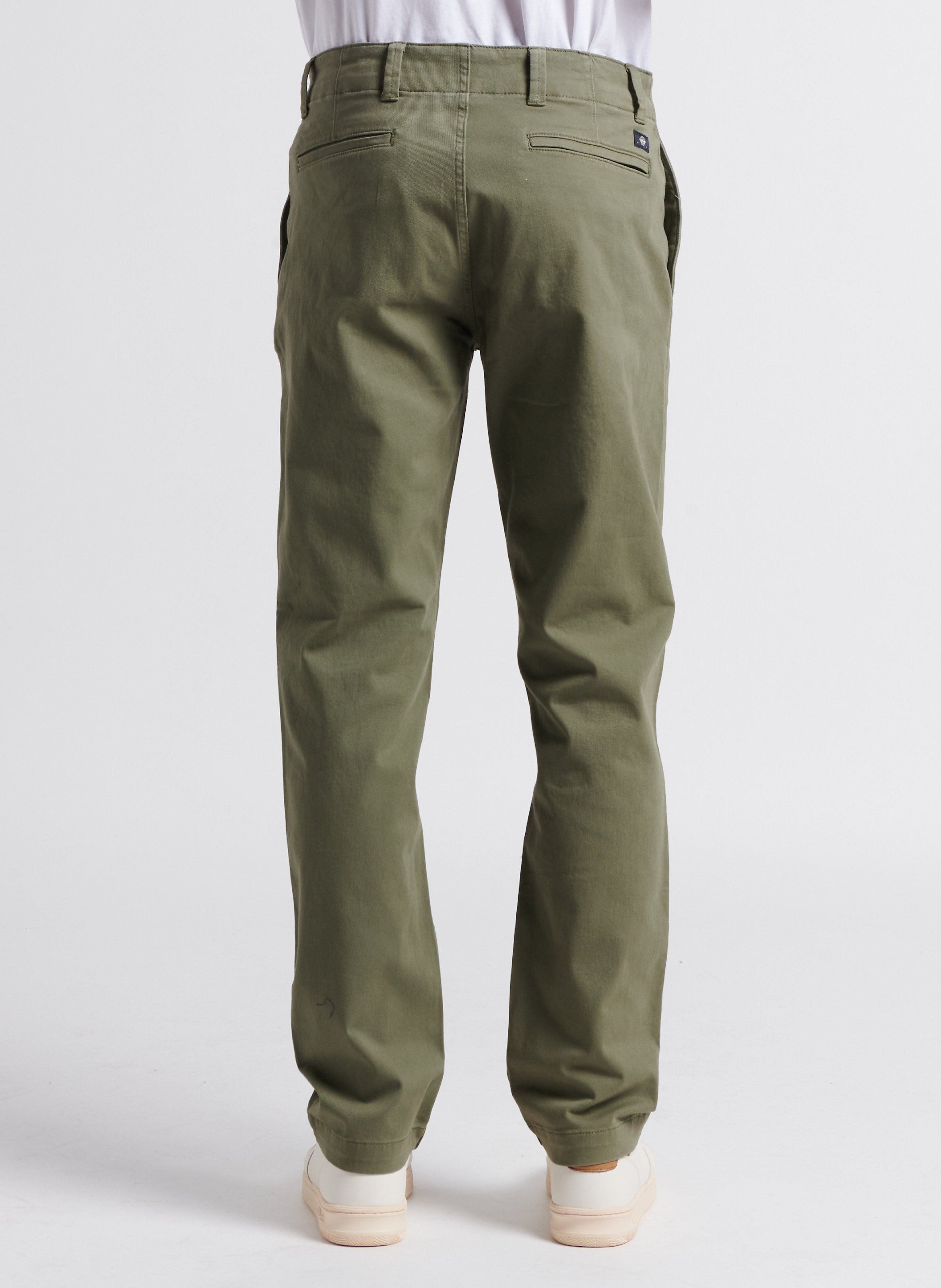 Slim-fit broek | katoenblend DOCKERS Groen
