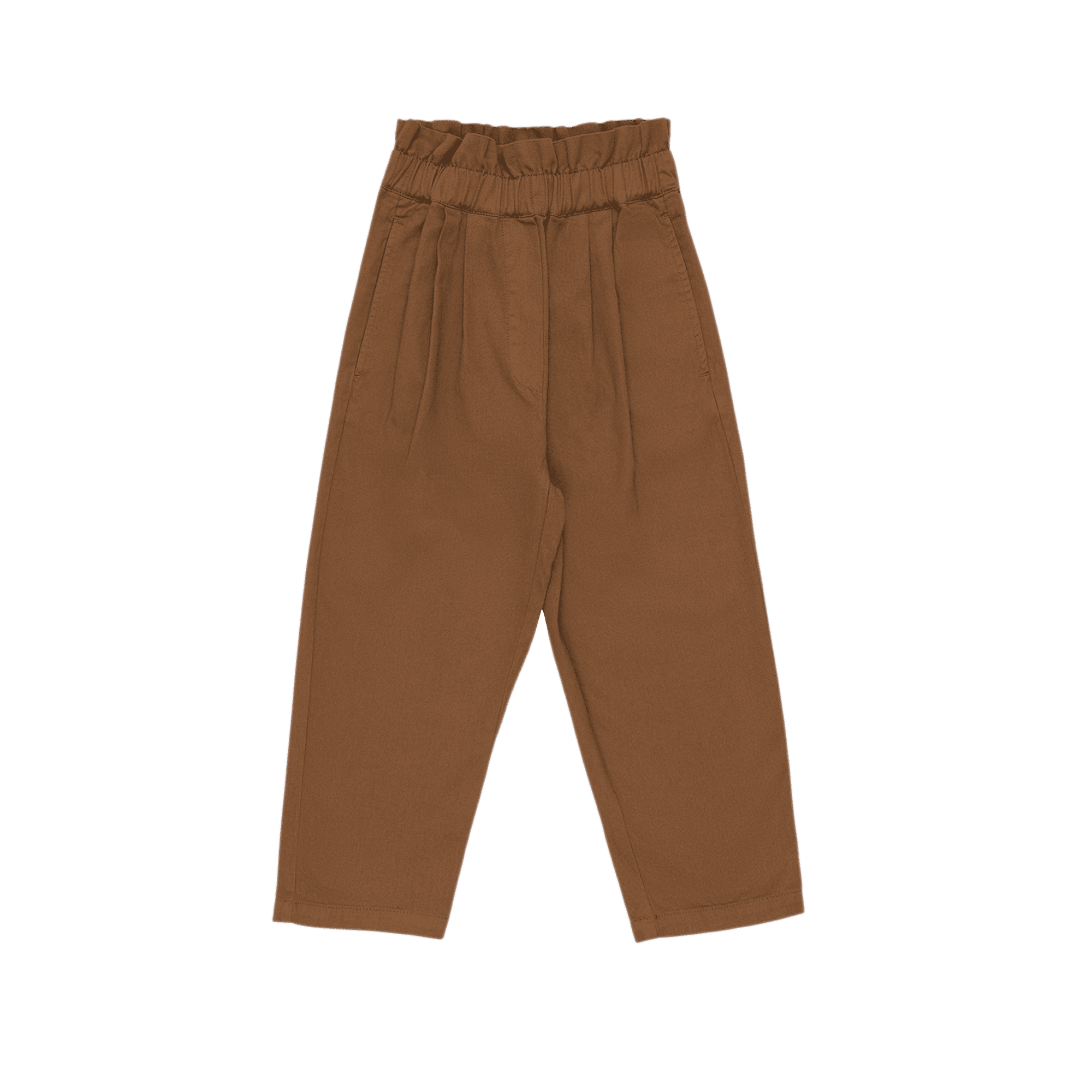 Cotton carrot pants THE NEW SOCIETY Brown