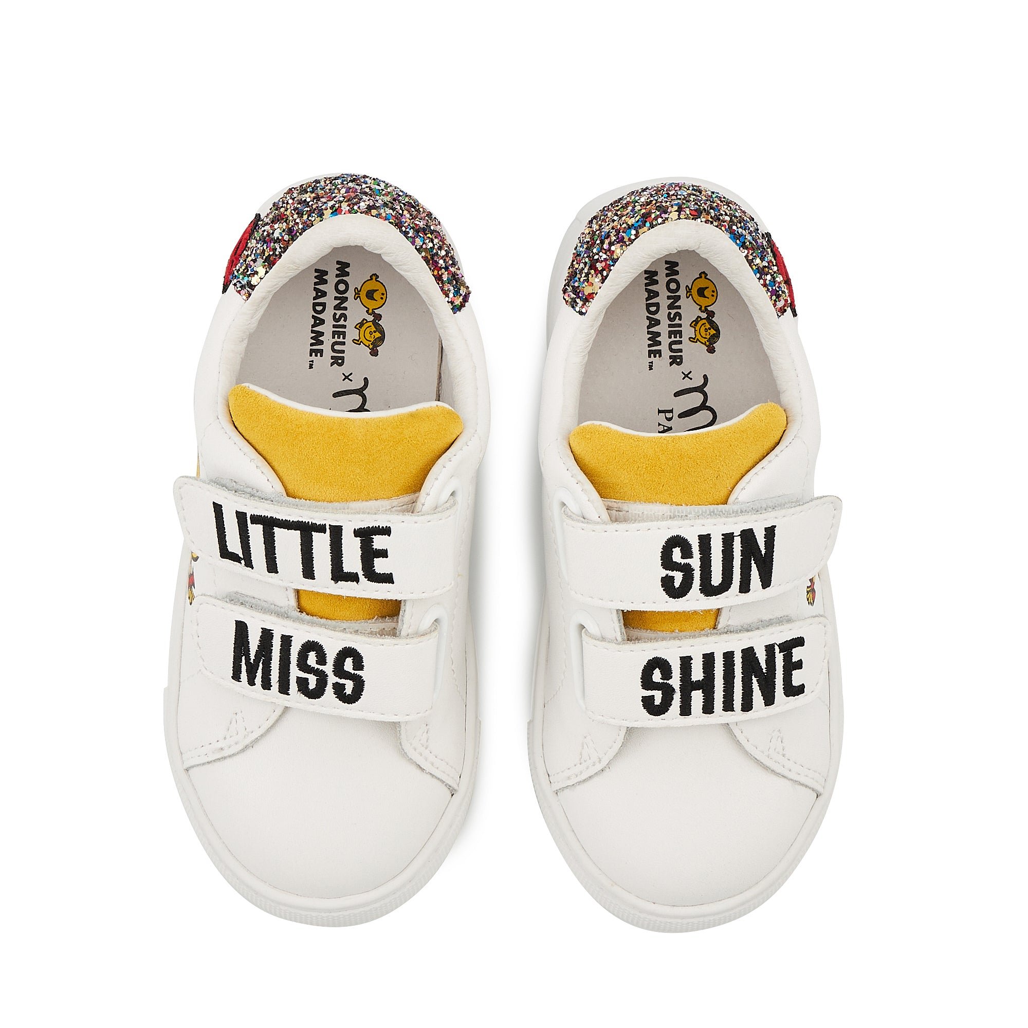 Leather sneakers BONS BAISERS PARIS White