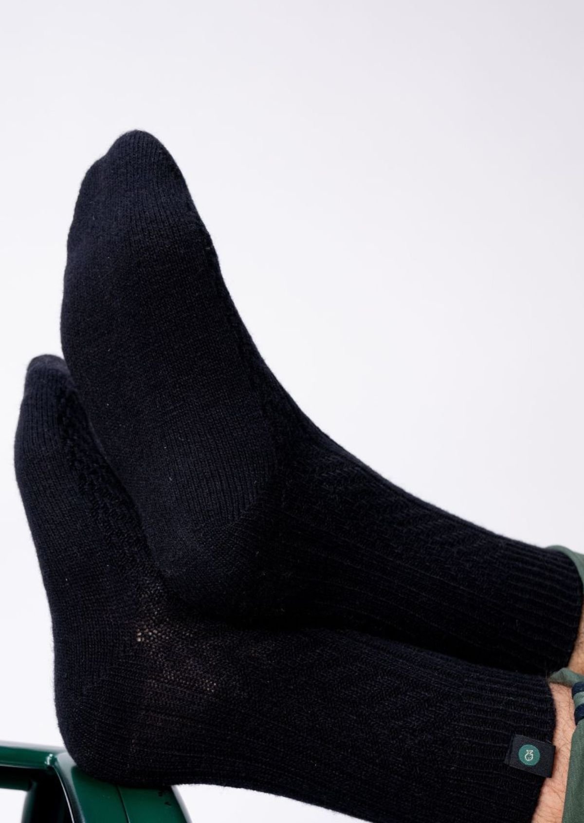 Wool socks BILLYBELT Black