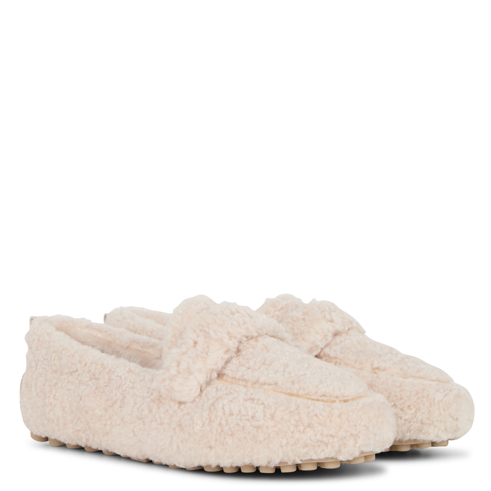 Sherpa pantoffels MAISON 123 Wit