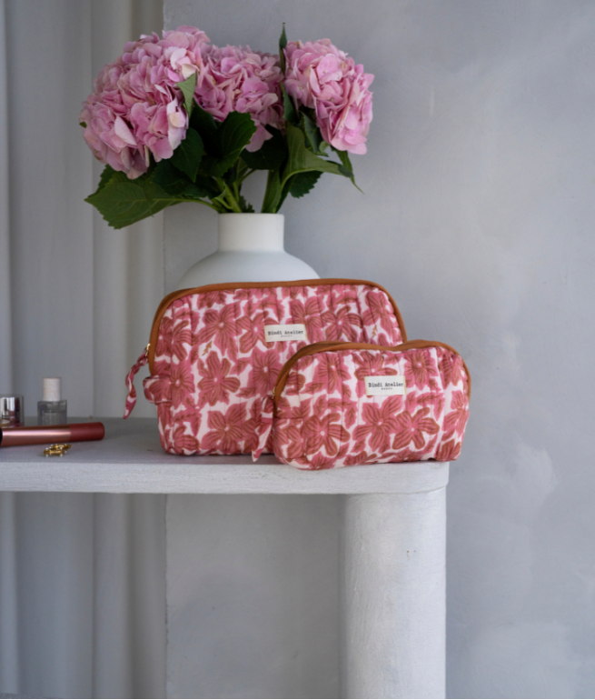 Sponge bag BINDI ATELIER Pink
