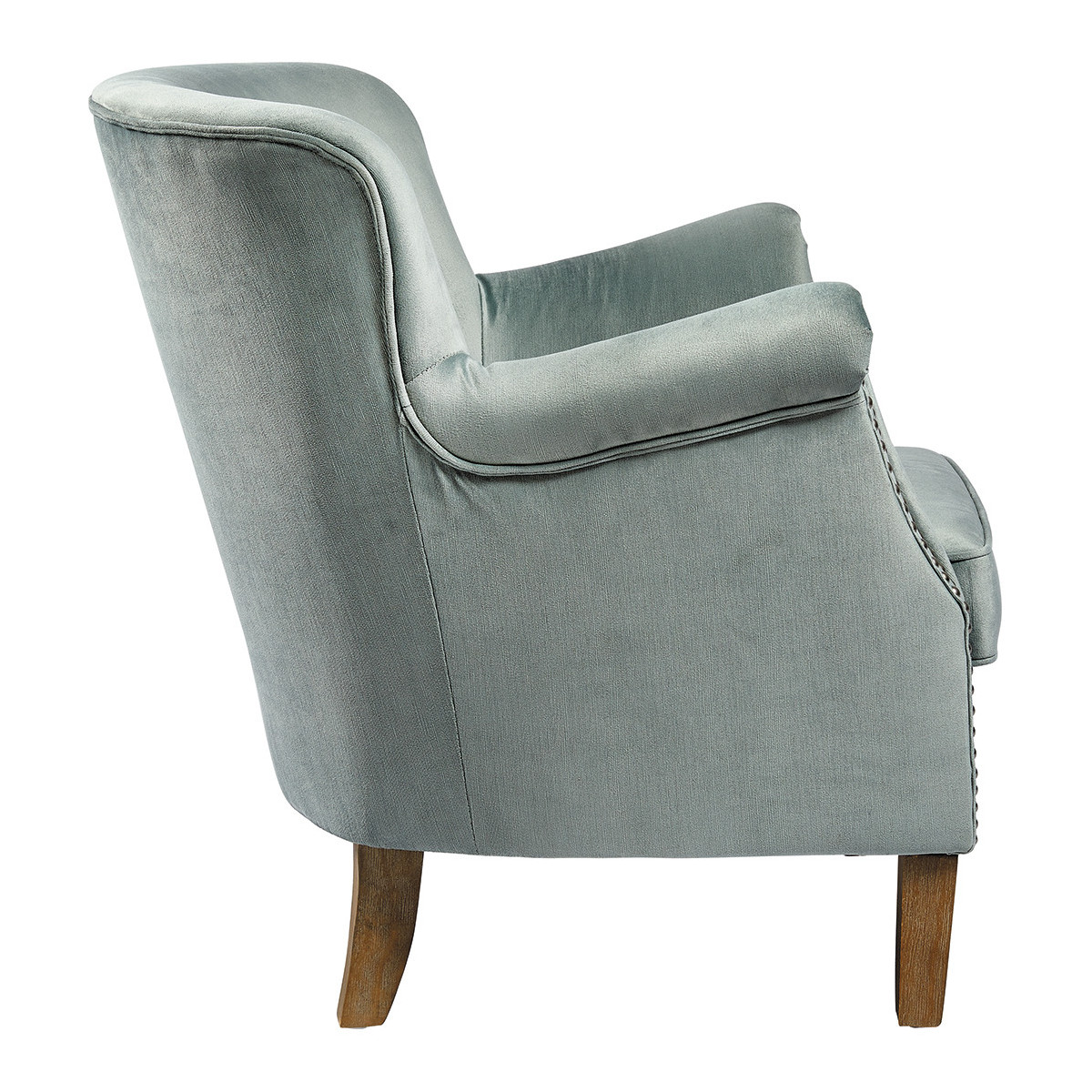 Fauteuil claude sauge BLANC D'IVOIRE Vert