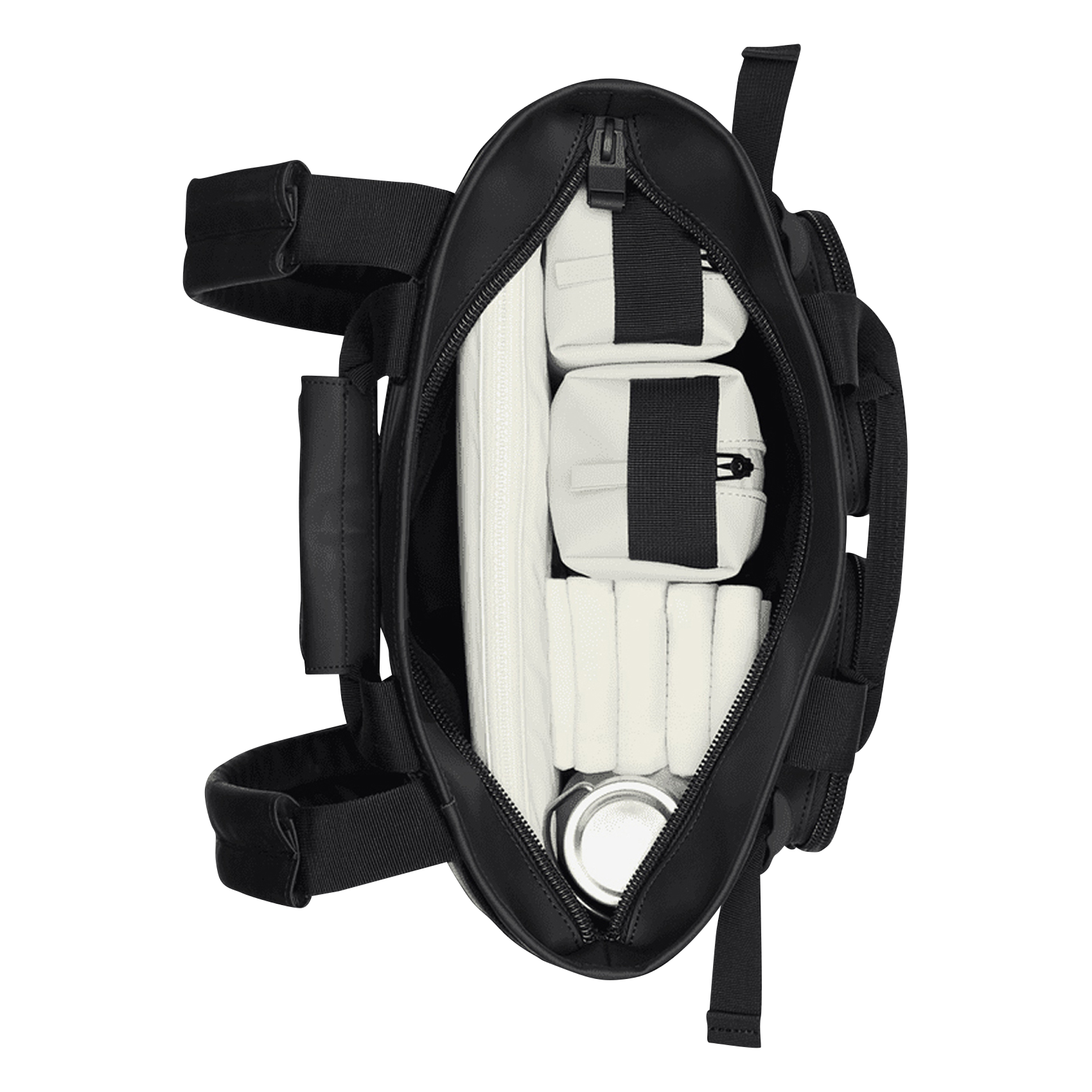 Waterproof 2-in-1 backpack RAINS Black