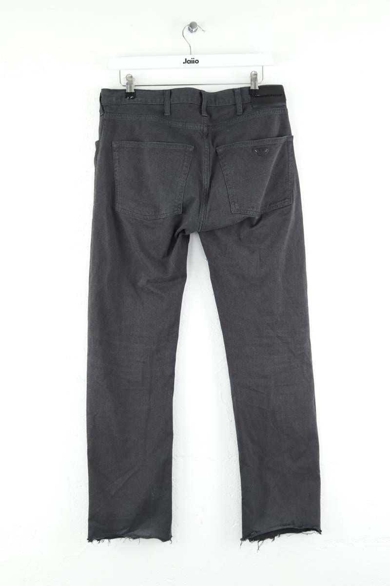 Cotton skinny jeans ARMANI - SECONDE MAIN Grey