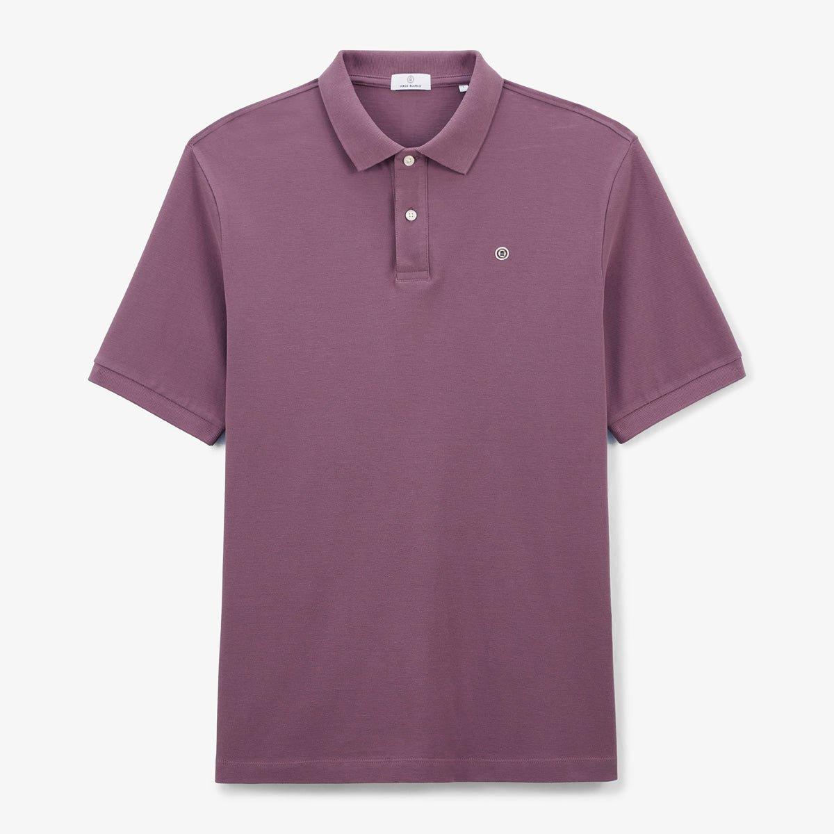Piqué polo shirt SERGE BLANCO Purple