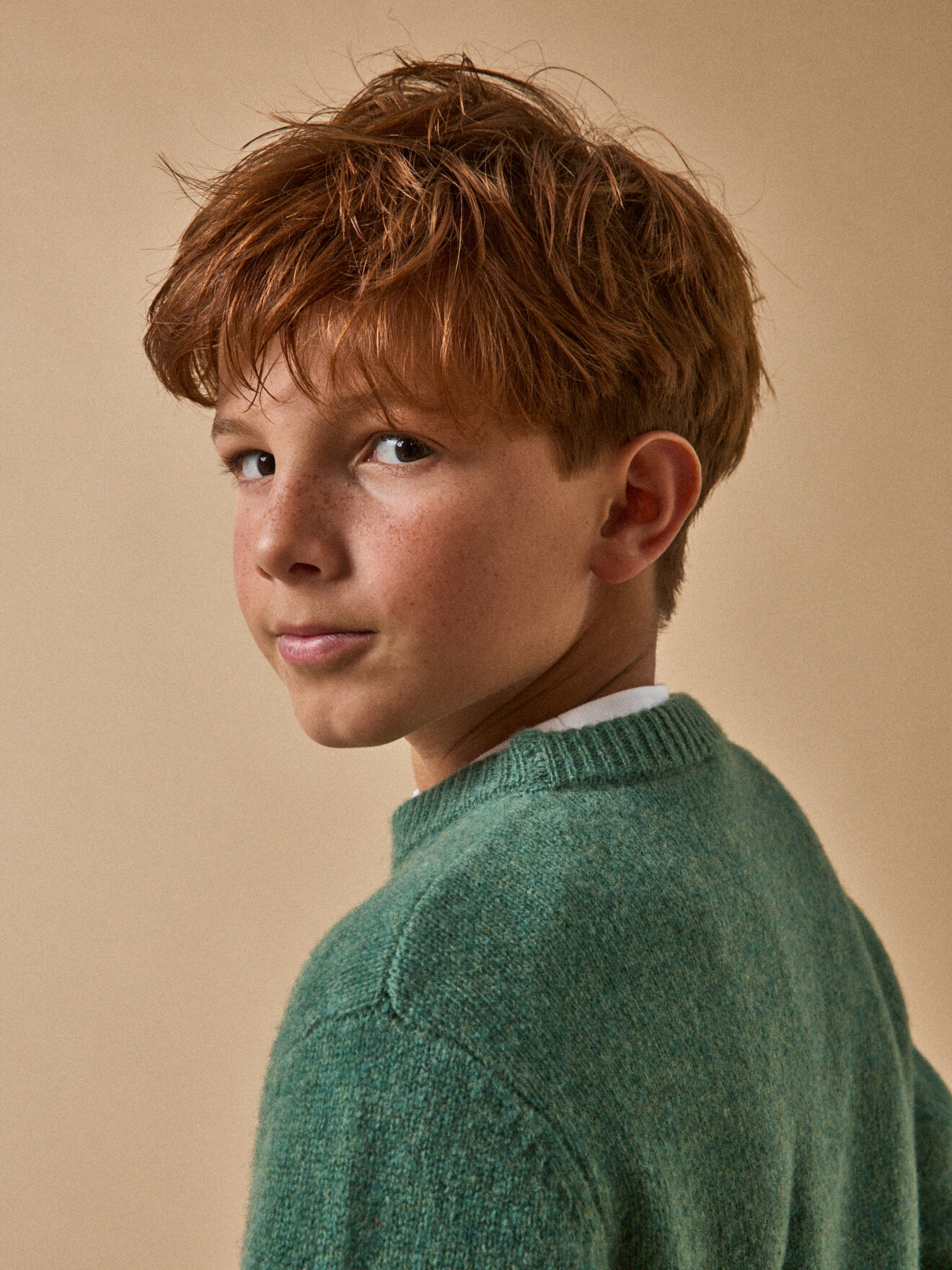 Merino wool sweater CYRILLUS Green