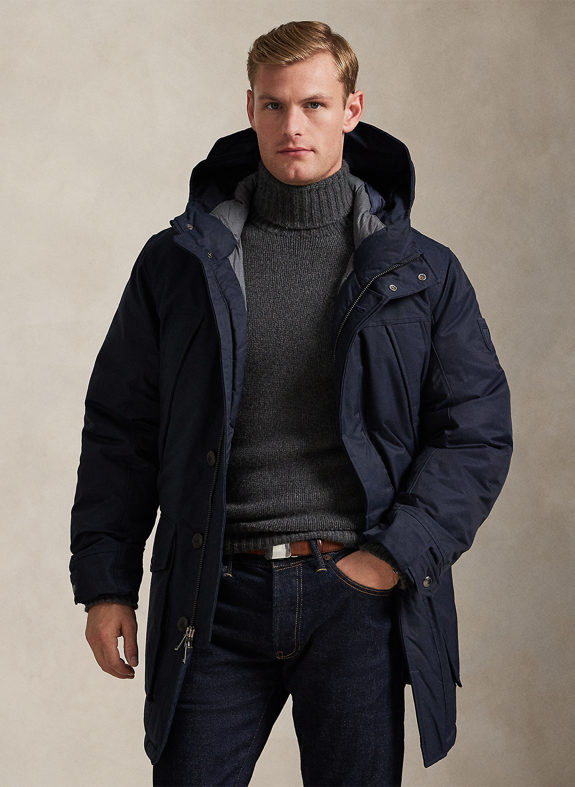 Jacke mit Stehkragen POLO RALPH LAUREN Blau