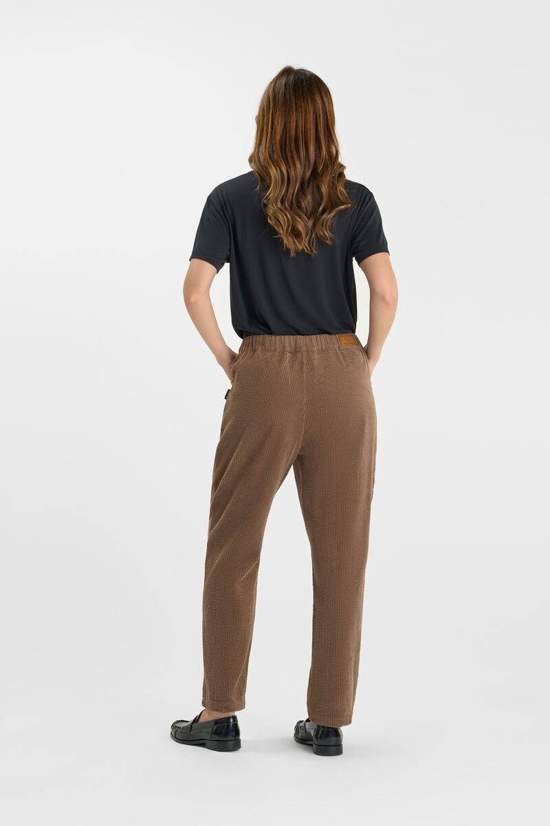 Straight pants LE TEMPS DES CERISES Brown