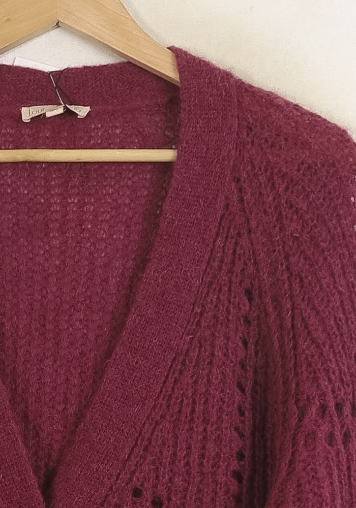 Cardigan LOUISE MISHA - Seconde Main Violet