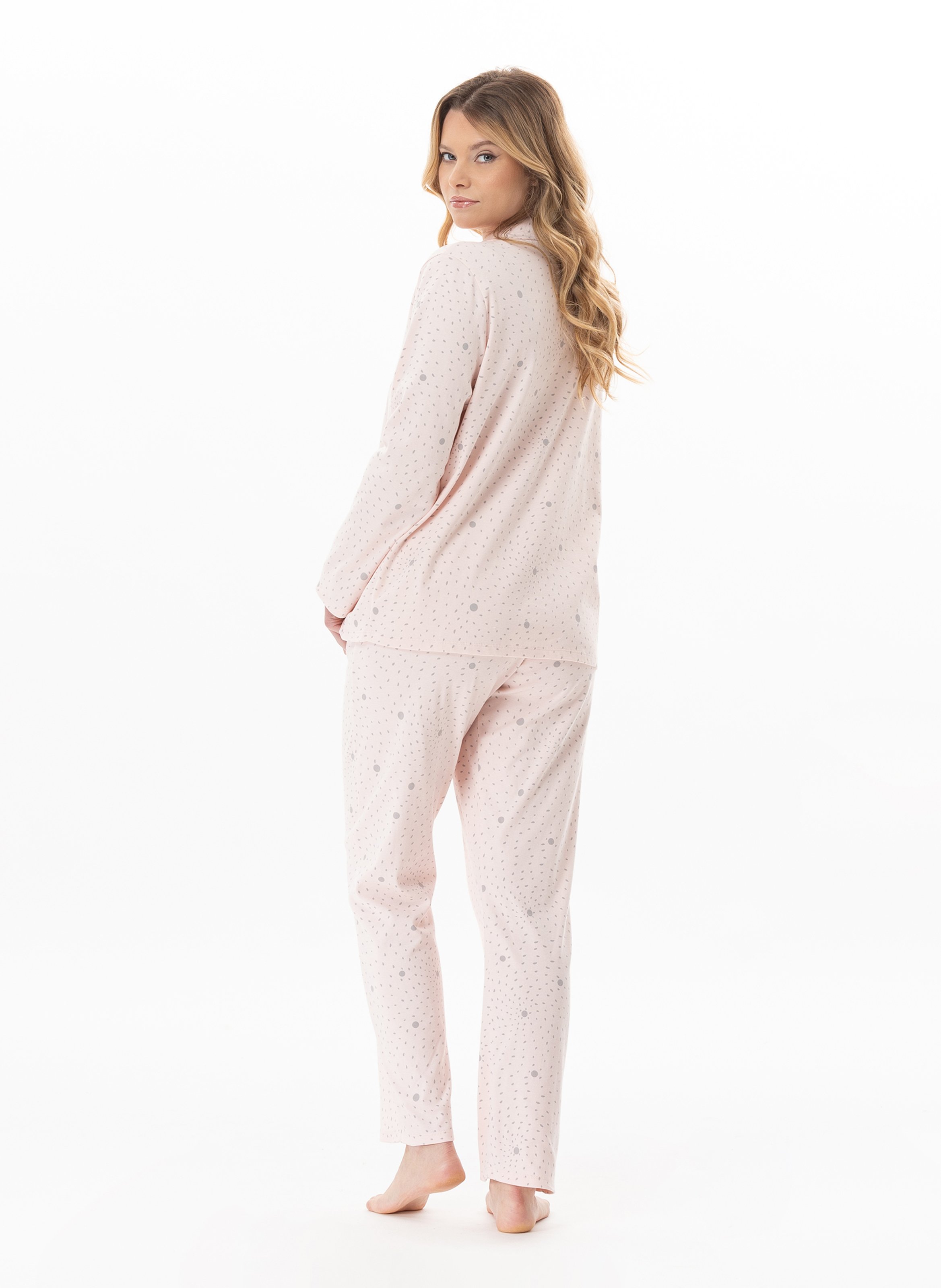 Buttoned cotton pajamas LE CHAT Multicolored