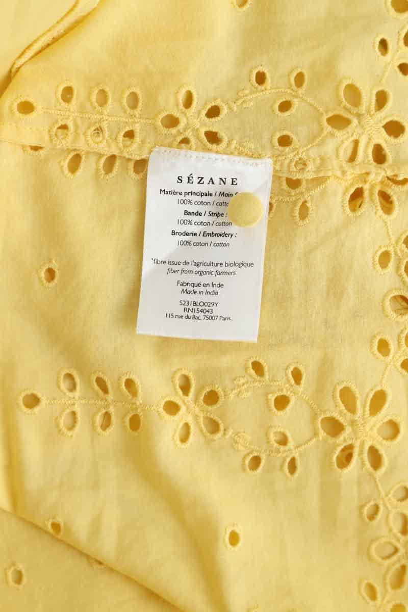 Blouse SEZANE - Seconde main Yellow