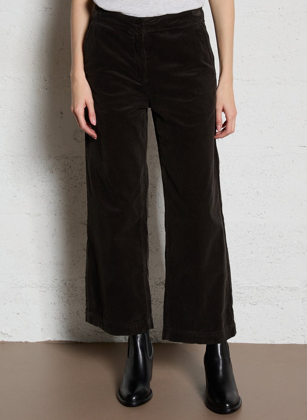 Corduroy cropped pants MAISON 123