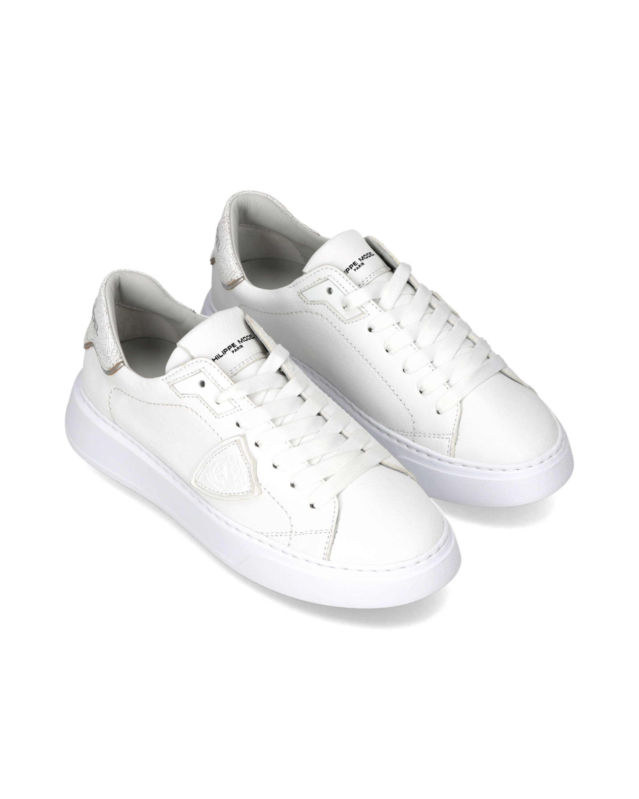 Tennis Temple Sneakers. PHILIPPE MODEL White