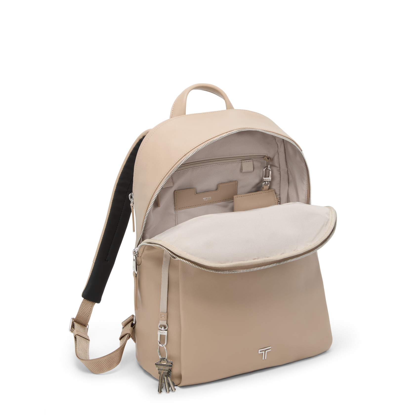 Travel backpack Beige