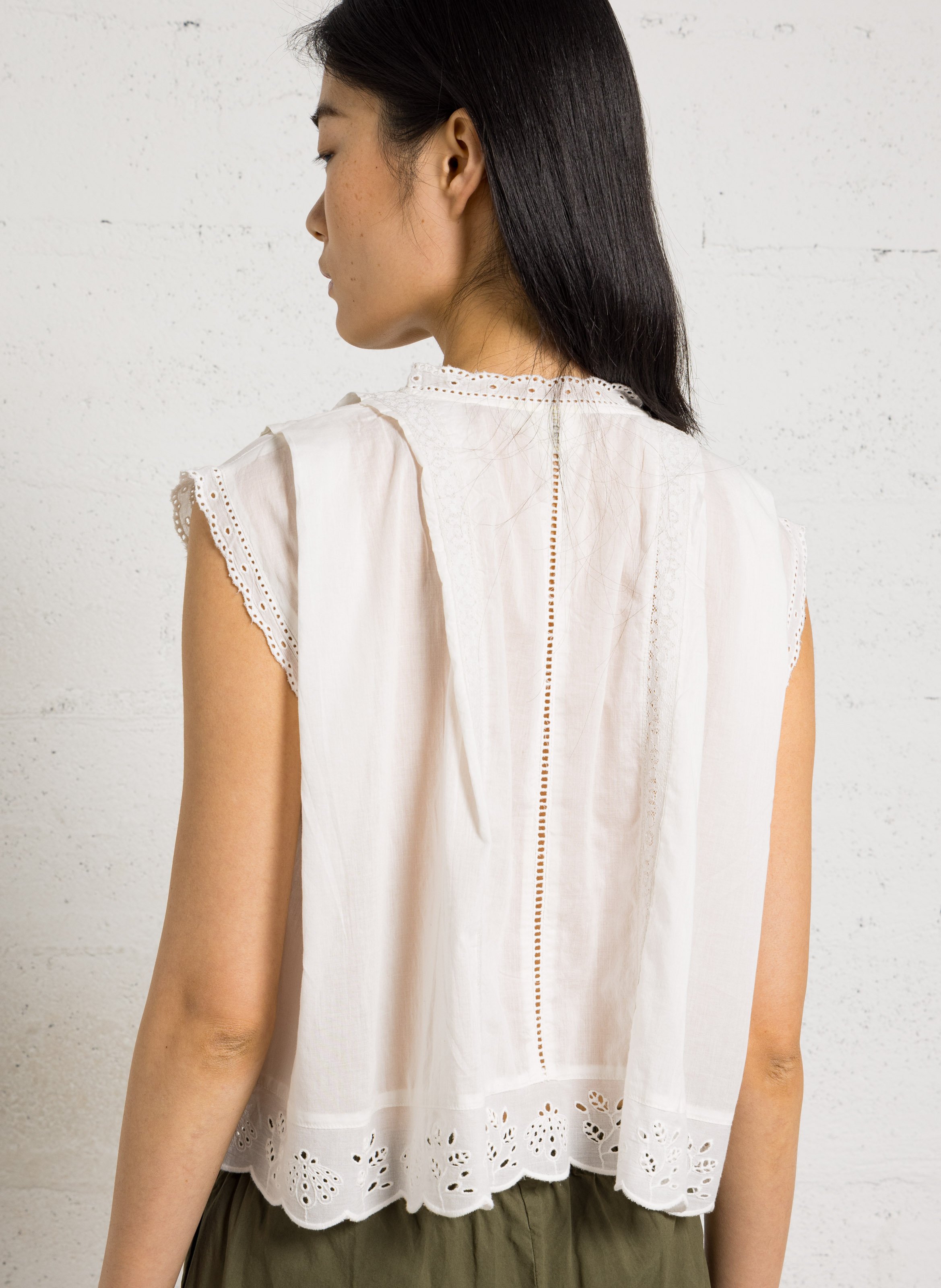 Oversized T-shirt met ronde hals en geborduurd katoen HARTFORD Veelkleurig