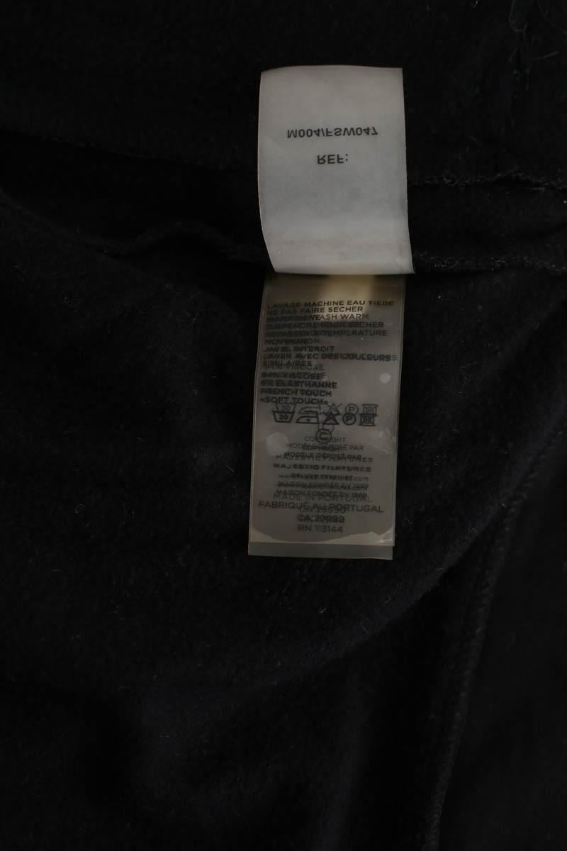 Gilet MAJESTIC FILATURES - SECONDE MAIN Noir