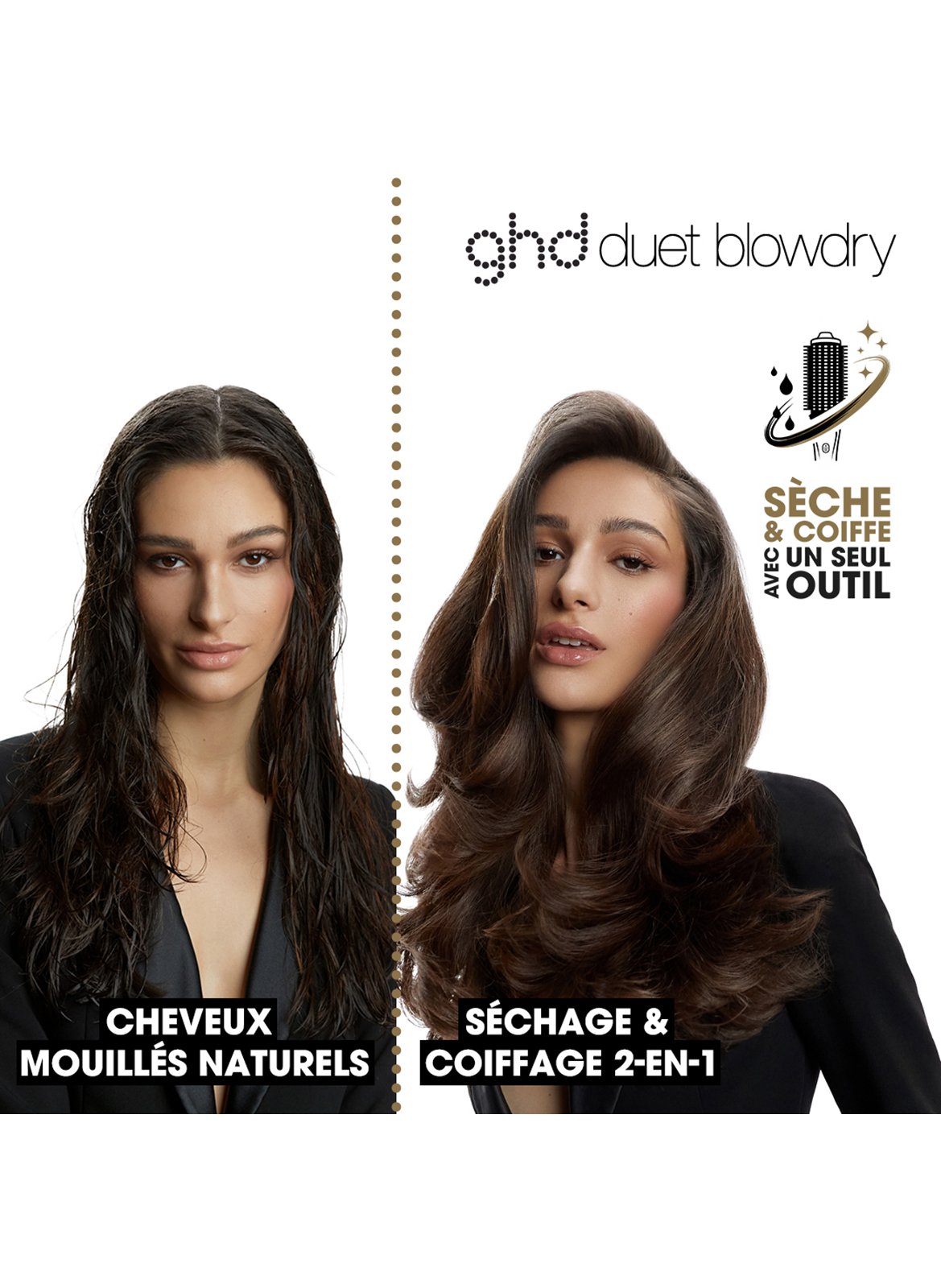 ghd Duet Blowdry 2-in-1 Brush Set - ghd Cashmere Limited Edition GHD No color