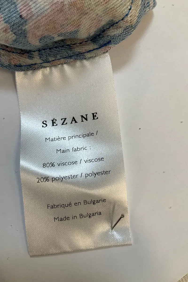 Robe SEZANE - Seconde main Bleu