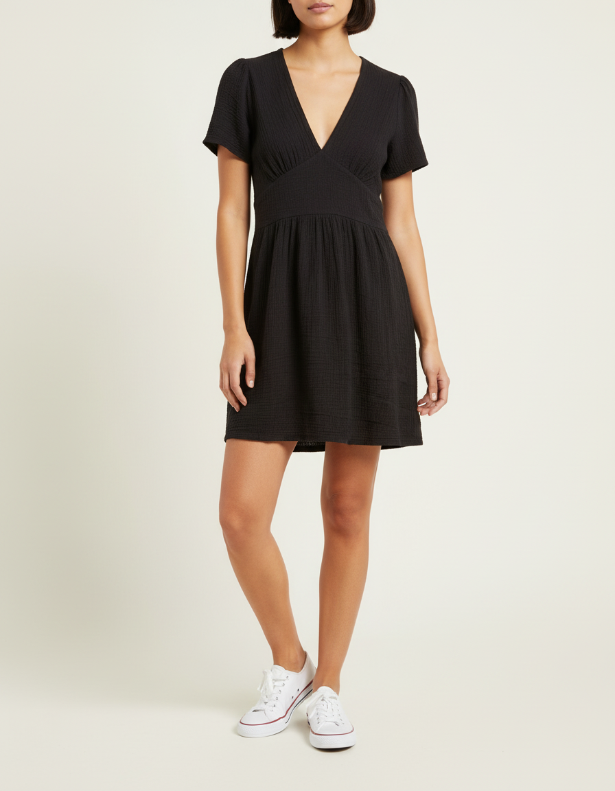 Robe courte & midi Laura Laval - Seconde Main Noir