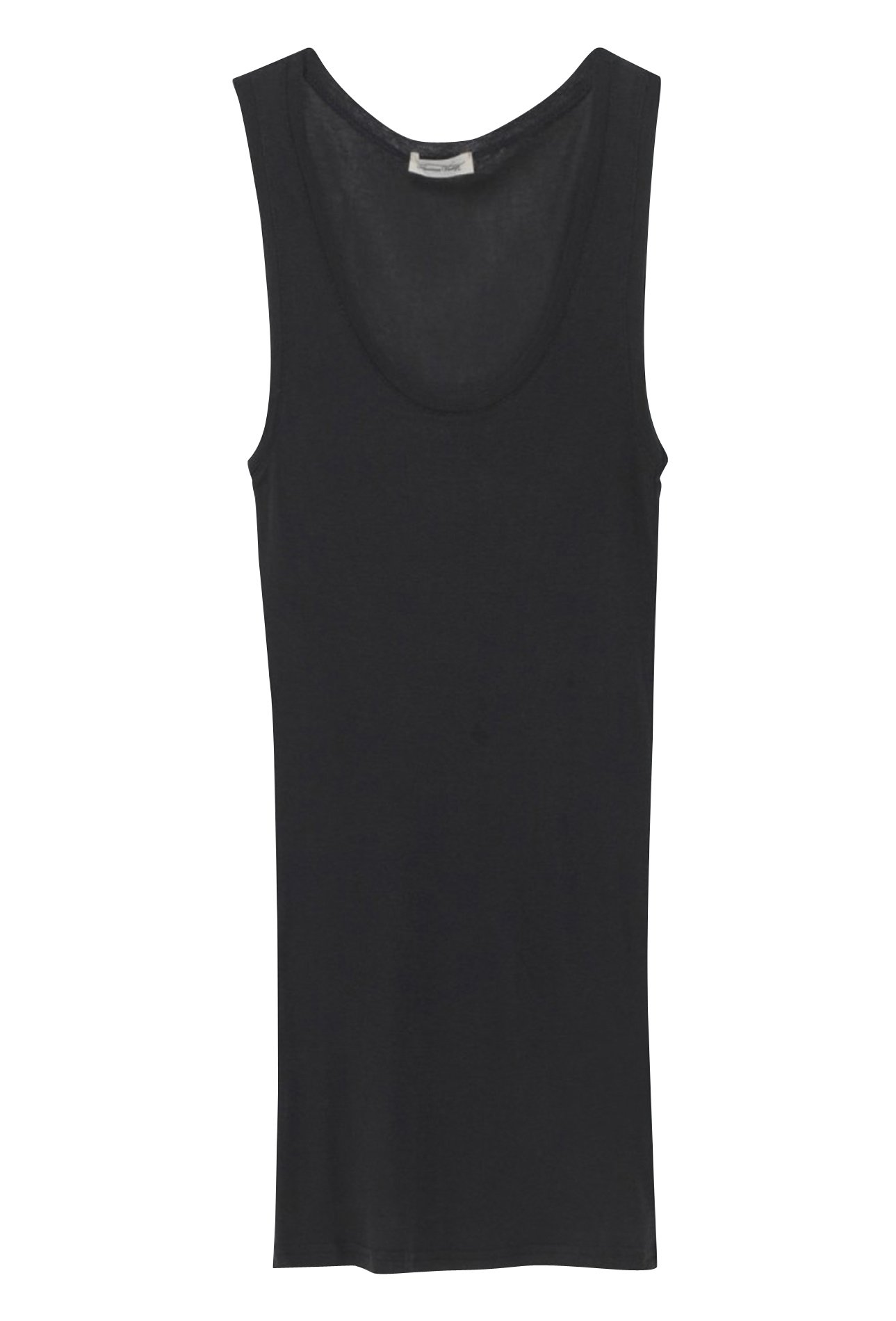 Débardeur à col rond en coton AMERICAN VINTAGE Noir