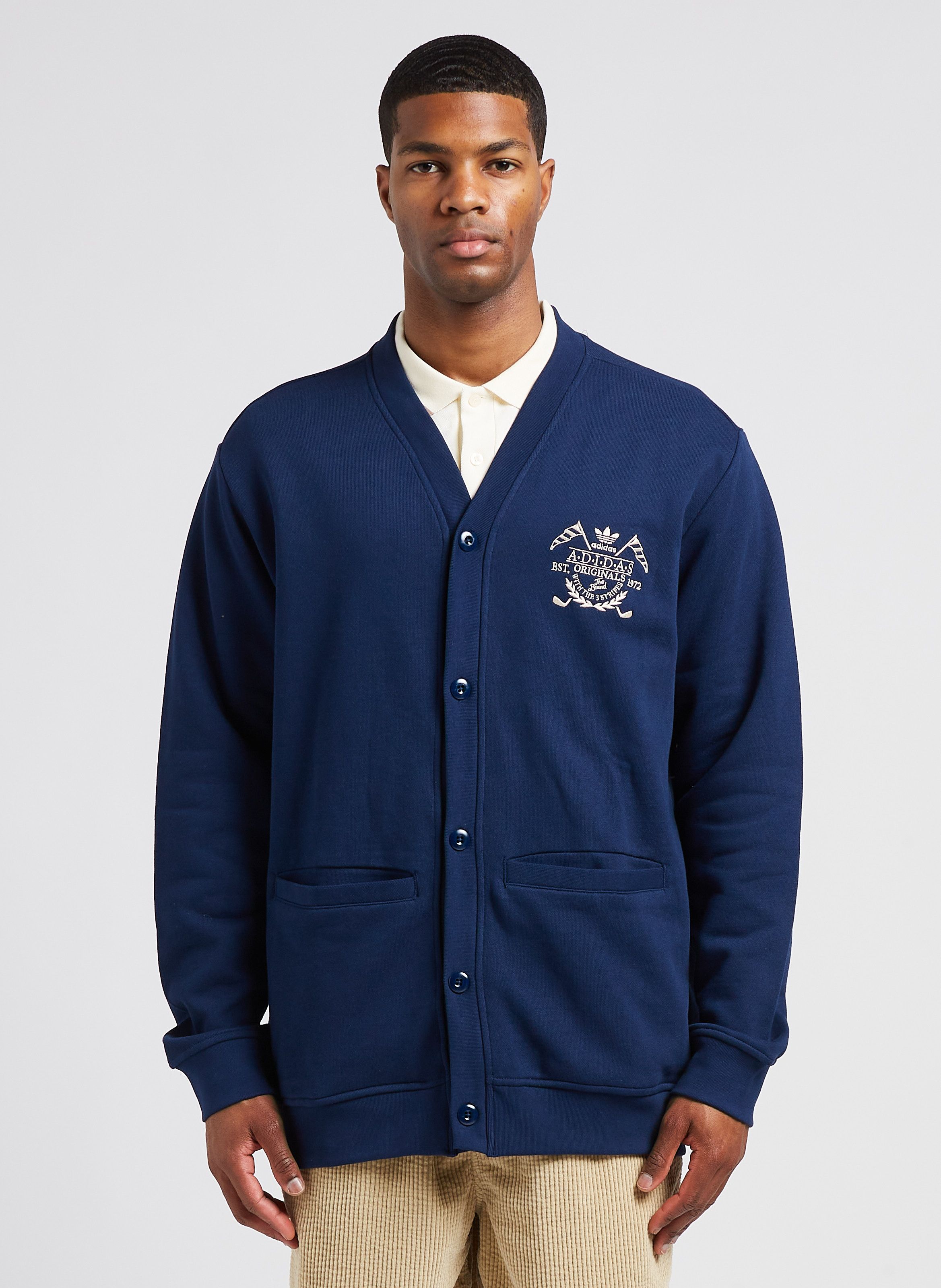 Cotton Cardigan Nindig Adidas Men Place des Tendances