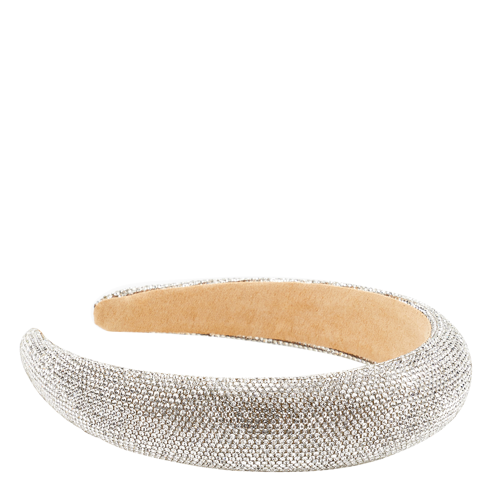 Sequin-embroidered headband SAISON 1865 Silver