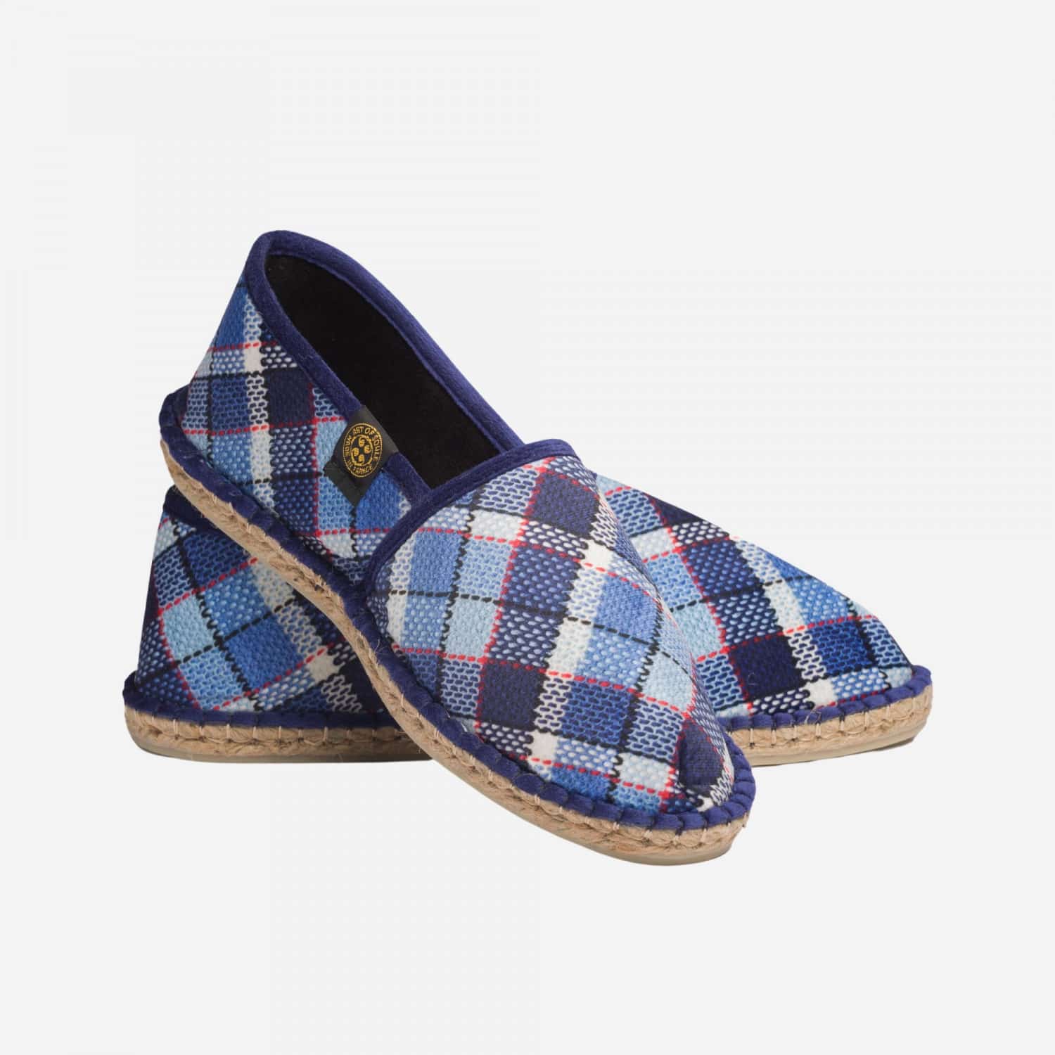 Printed espadrille slippers ART OF SOULE Blue